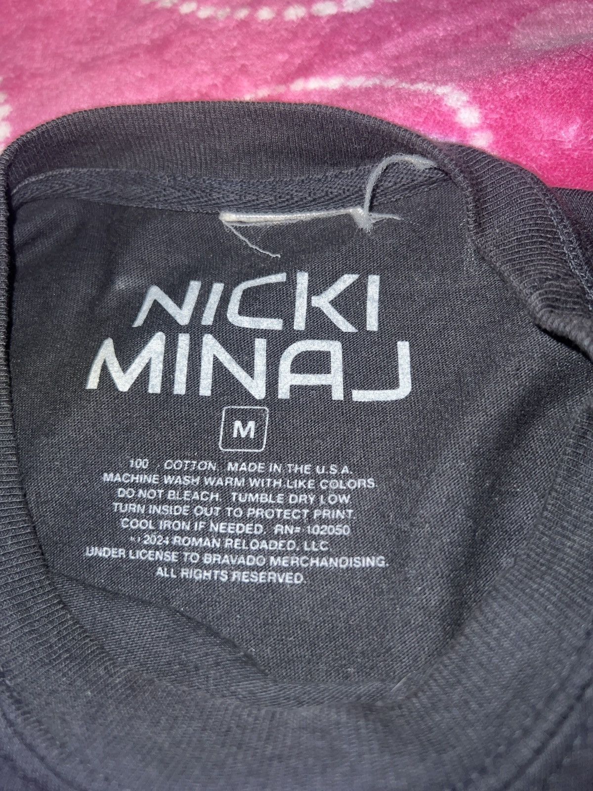 Band Tees Nicki Minaj pink Friday 2 tour merch Size M / US 6-8 / IT 42-44 - 3 Thumbnail