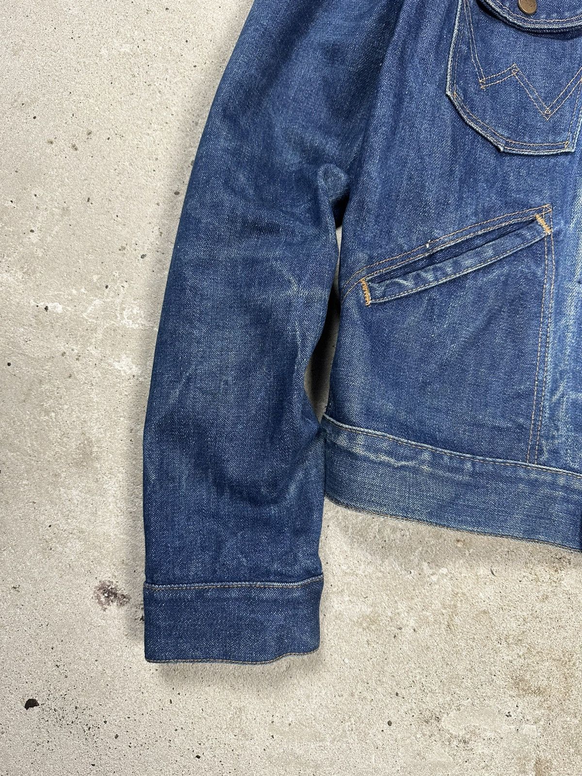Wrangler Vintage 70s Wrangler Denim Jeans Trucker Jacket Size US S / EU 44-46 / 1 - 3 Thumbnail
