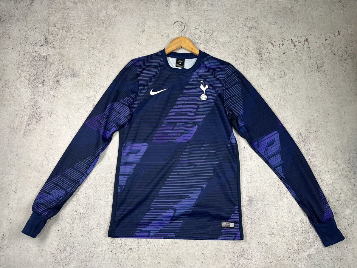 Nike NIKE TOTTENHAM HOTSPUR TRAINING LONG SLEEVE SOCCER JERSEY Size US S / EU 44-46 / 1 - 1 Thumbnail