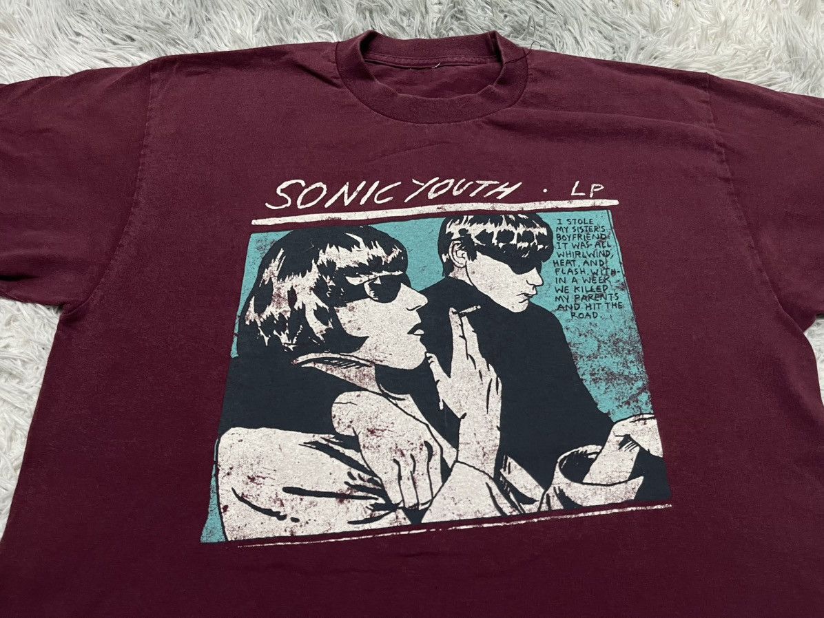 Band Tees 90s SONIC YOUTH OVERALL FADED RARE COLOUR Size US L / EU 52-54 / 3 - 5 Thumbnail