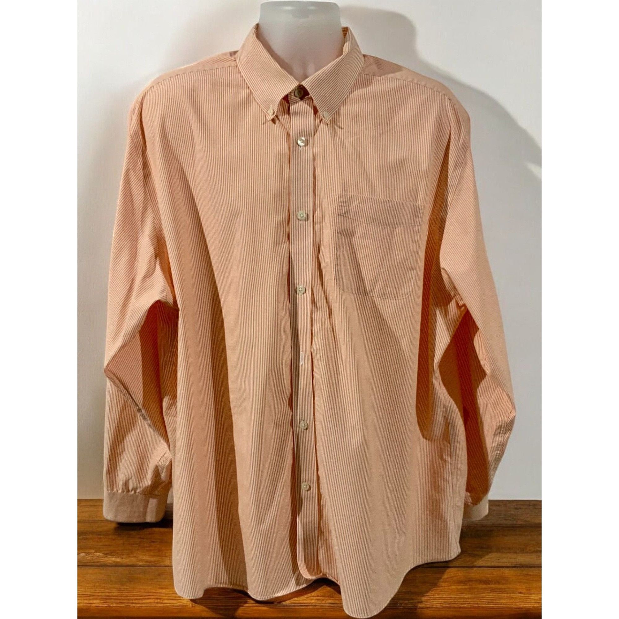 Eddie Bauer Eddie Bauer 2XL Wrinkle Free Relaxed Fit Long Sleeve Shirt Size US XXL / EU 58 / 5 - 6 Thumbnail
