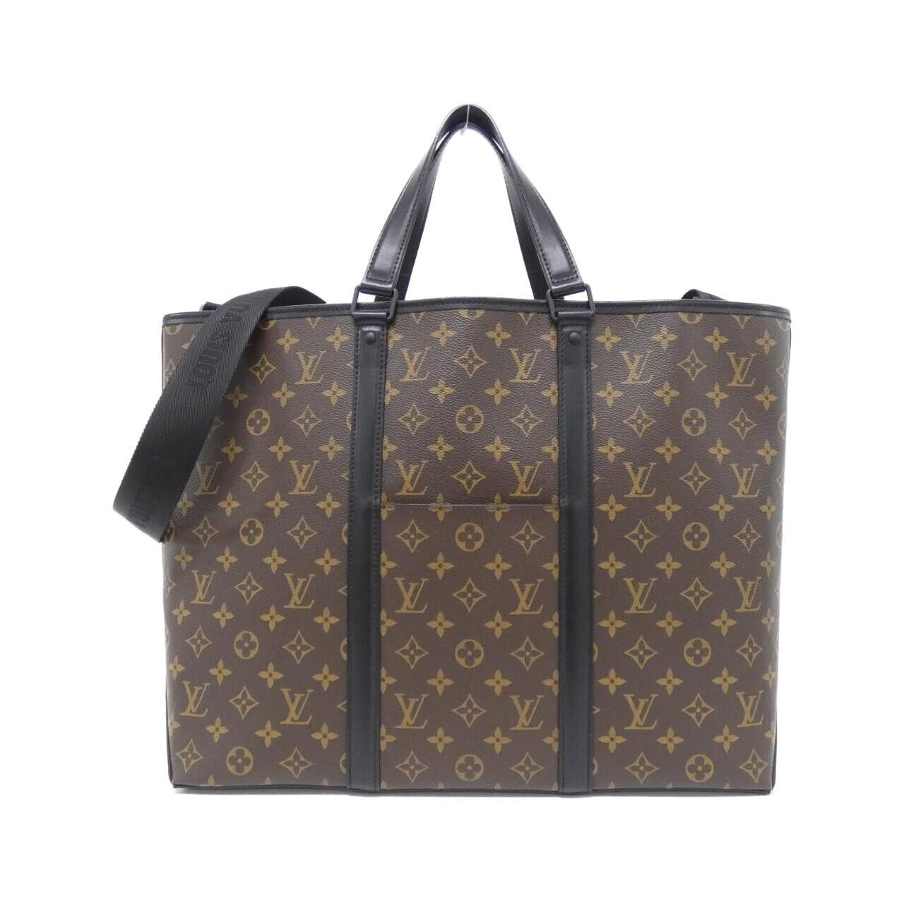 Louis Vuitton Louis Vuitton Louis Vuitton Monogram Macassar Weekend Tote Bag Textile Tote Bag M45733 DUTY FREE for USA Size ONE SIZE - 1 Thumbnail