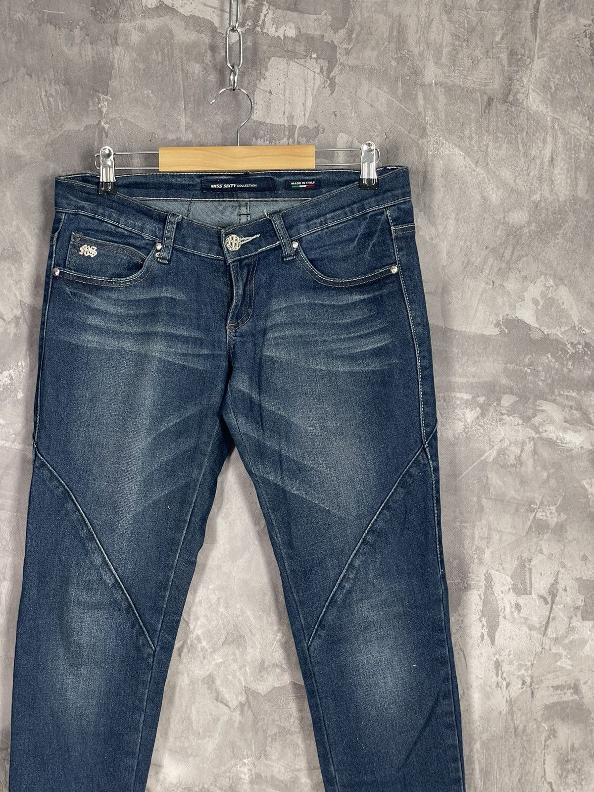 Miss Sixty × Vintage Y2K Miss Sixty Denim Slim Jeans Vintage 90s Size 26" / US 2 / IT 38 - 4 Thumbnail