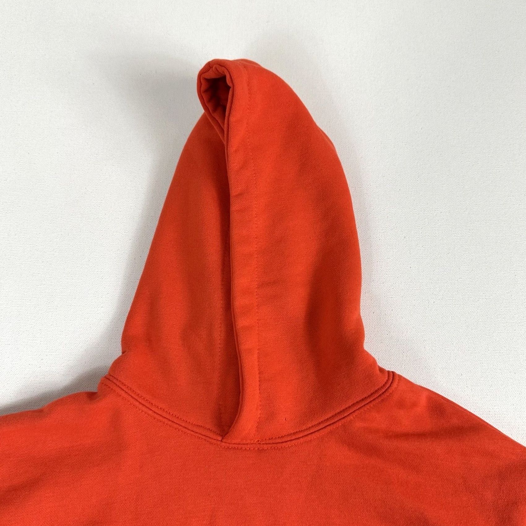 Zara Zara Hoodie California Long Sleeve Pullover Casual Women Size 9 Orange 100% Cotton Fleece Regular Sweatshirt PullOver solid Outdoor Sports Womens Size M / US 6-8 / IT 42-44 - 4 Thumbnail