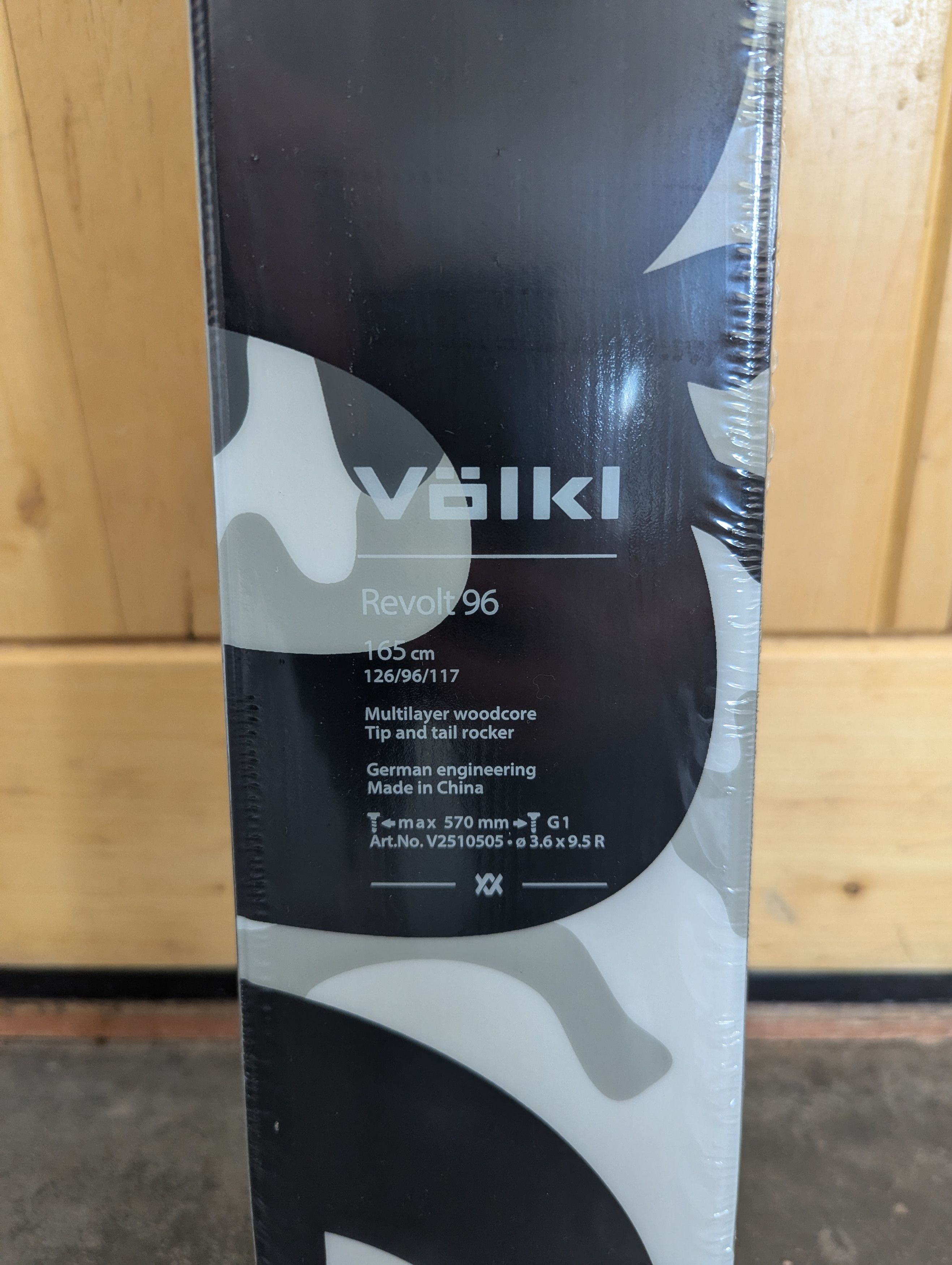Supreme Supreme x Völkl Black Camo 165cm Size ONE SIZE - 3 Thumbnail