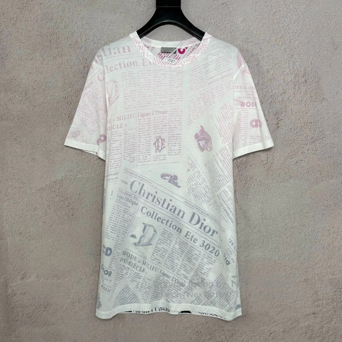 Dior Christian Dior Newspaper Print T. Size US L / EU 52-54 / 3 - 1 Thumbnail