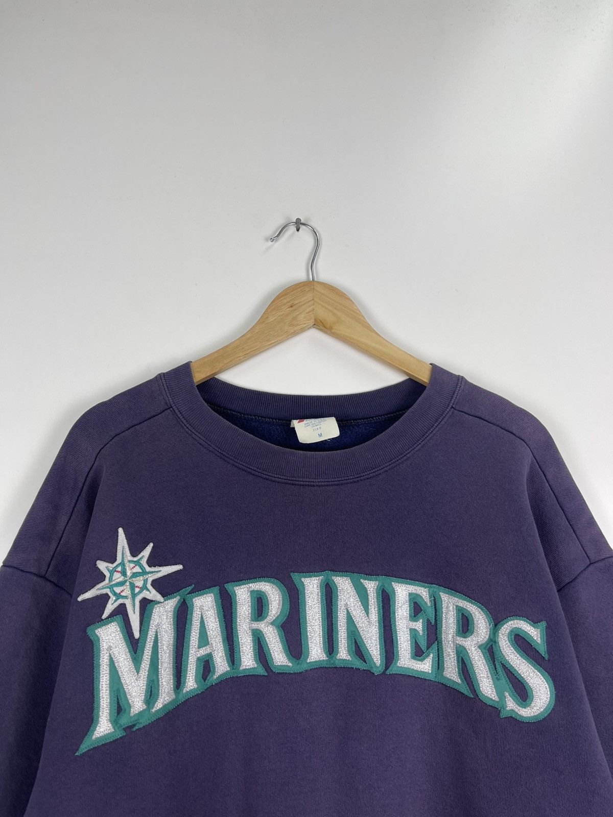 Majestic × Vintage Vintage Mariners Made USA Sweatshirt Size US M / EU 48-50 / 2 - 6 Thumbnail
