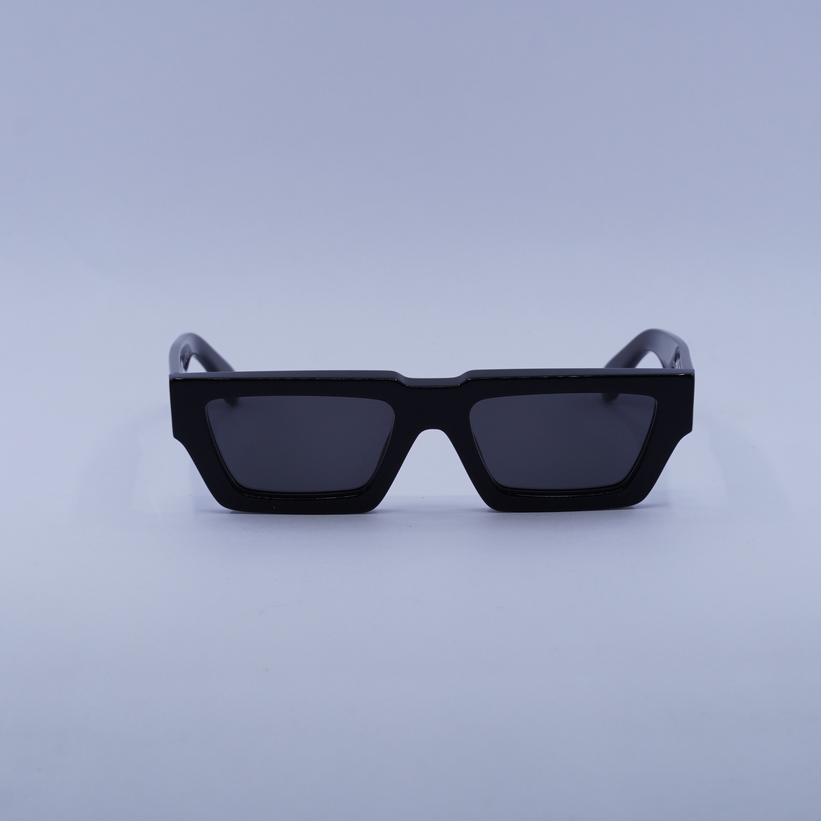 Off-White Off-White OERI129 MANCHESTER 1007 Sunglasses Black Rectangle Size ONE SIZE - 4 Thumbnail