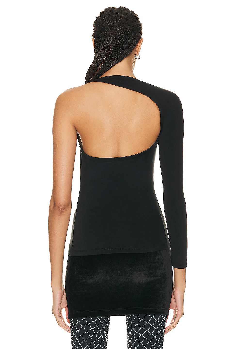 Balenciaga o1y0625 Long Sleeve T-Shirt in Black Size M / US 6-8 / IT 42-44 - 4 Thumbnail