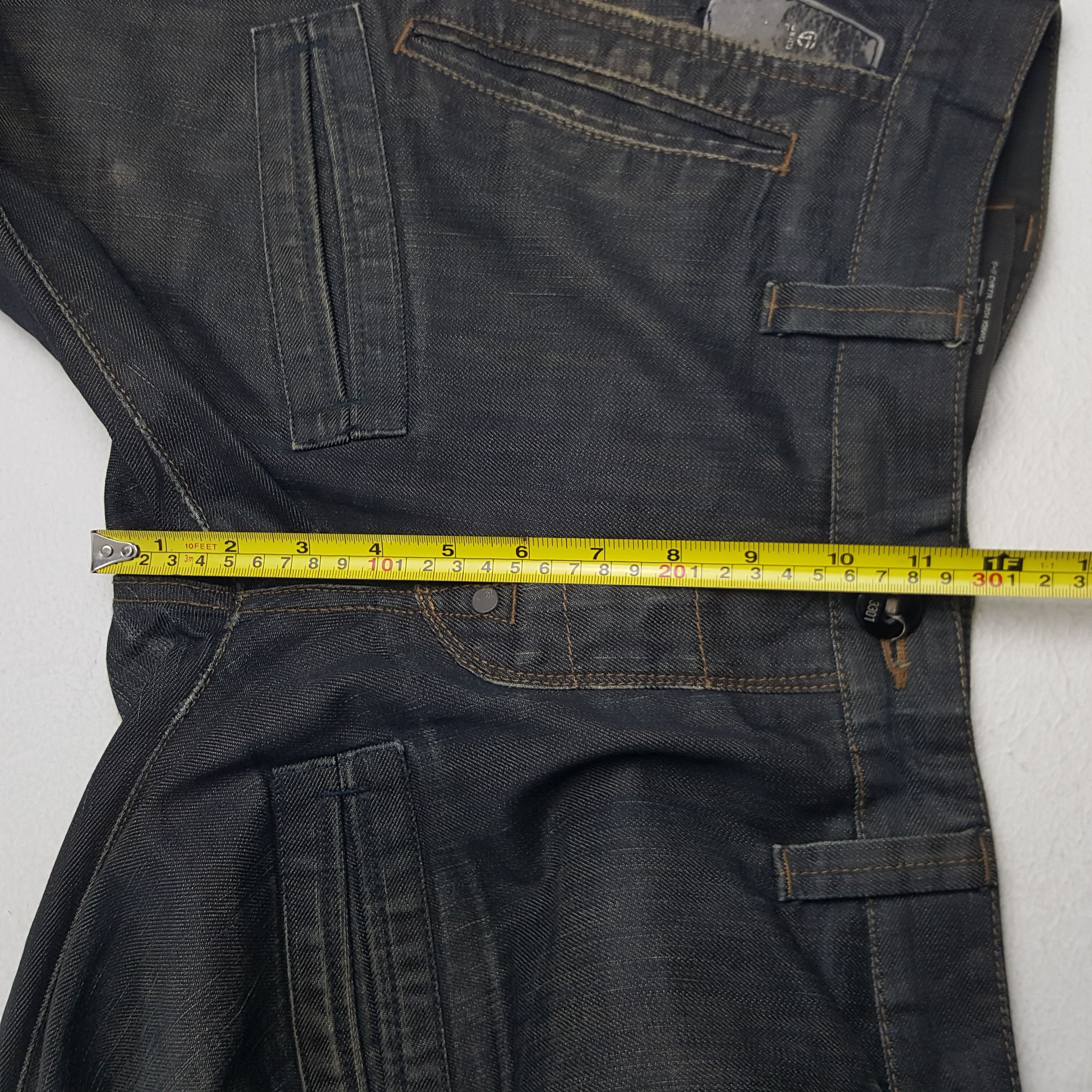 G-Star × If Six Was Nine × Vintage Vintage G-Star Raw Japanese Brand Bikers Denim Jeans Size US 32 / EU 48 - 11 Thumbnail