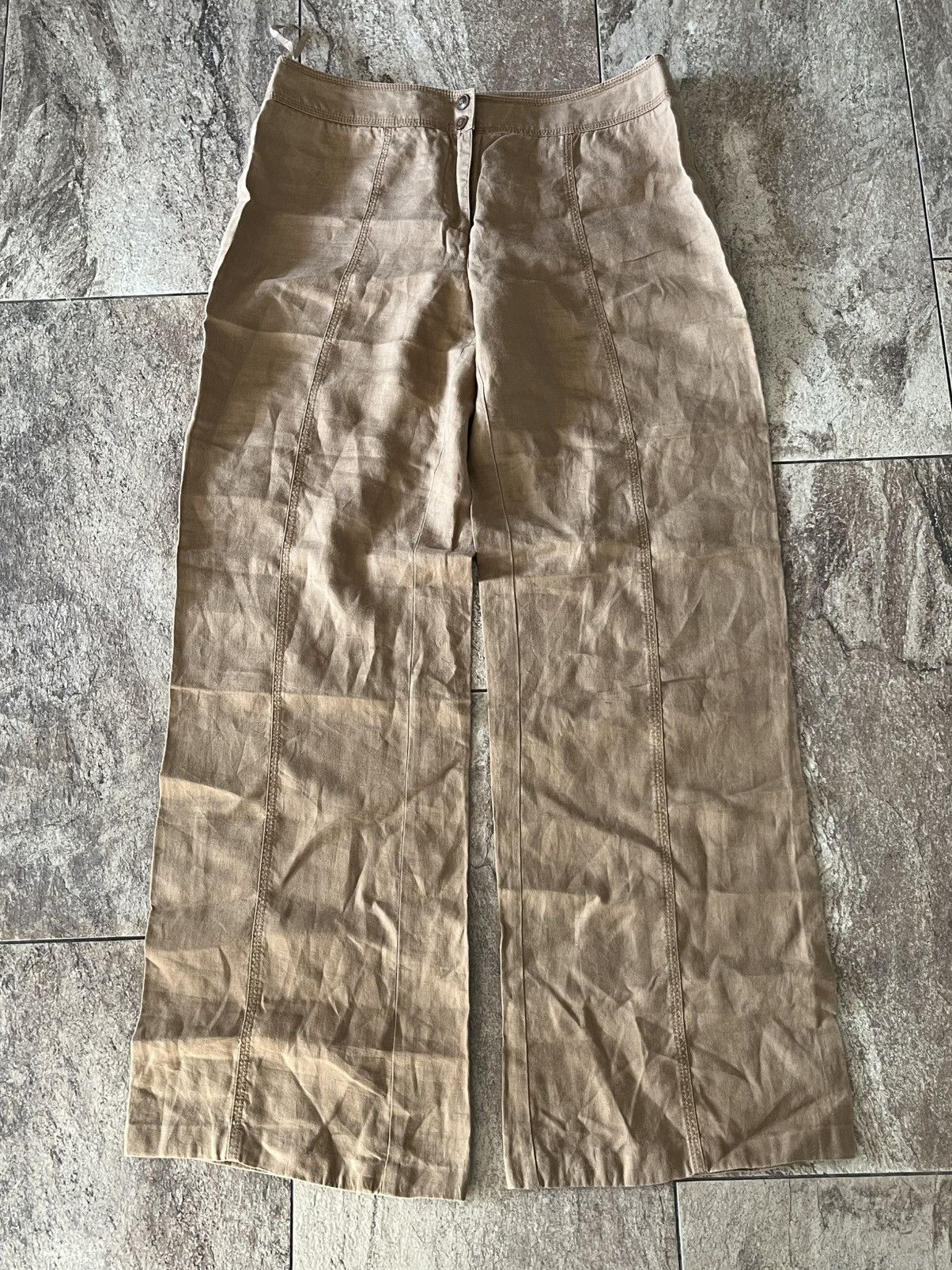 Vintage Vintage cropped no name pants Size US 30 / EU 46 - 1 Thumbnail