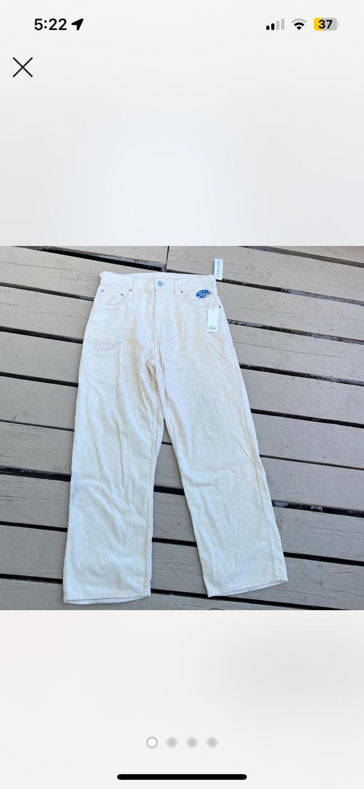 Pacsun Ford x Pacsun Corduroy Creamp Pants Size US 32 / EU 48 - 1 Thumbnail