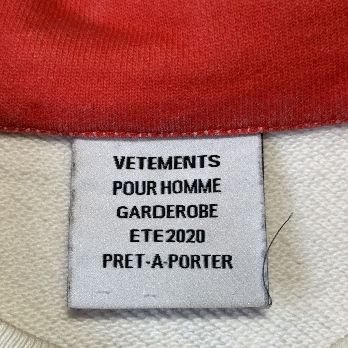 Vetements Vetements Helvetica Racing Logo Oversized Hockey Jersey Size US XS / EU 42 / 0 - 4 Thumbnail