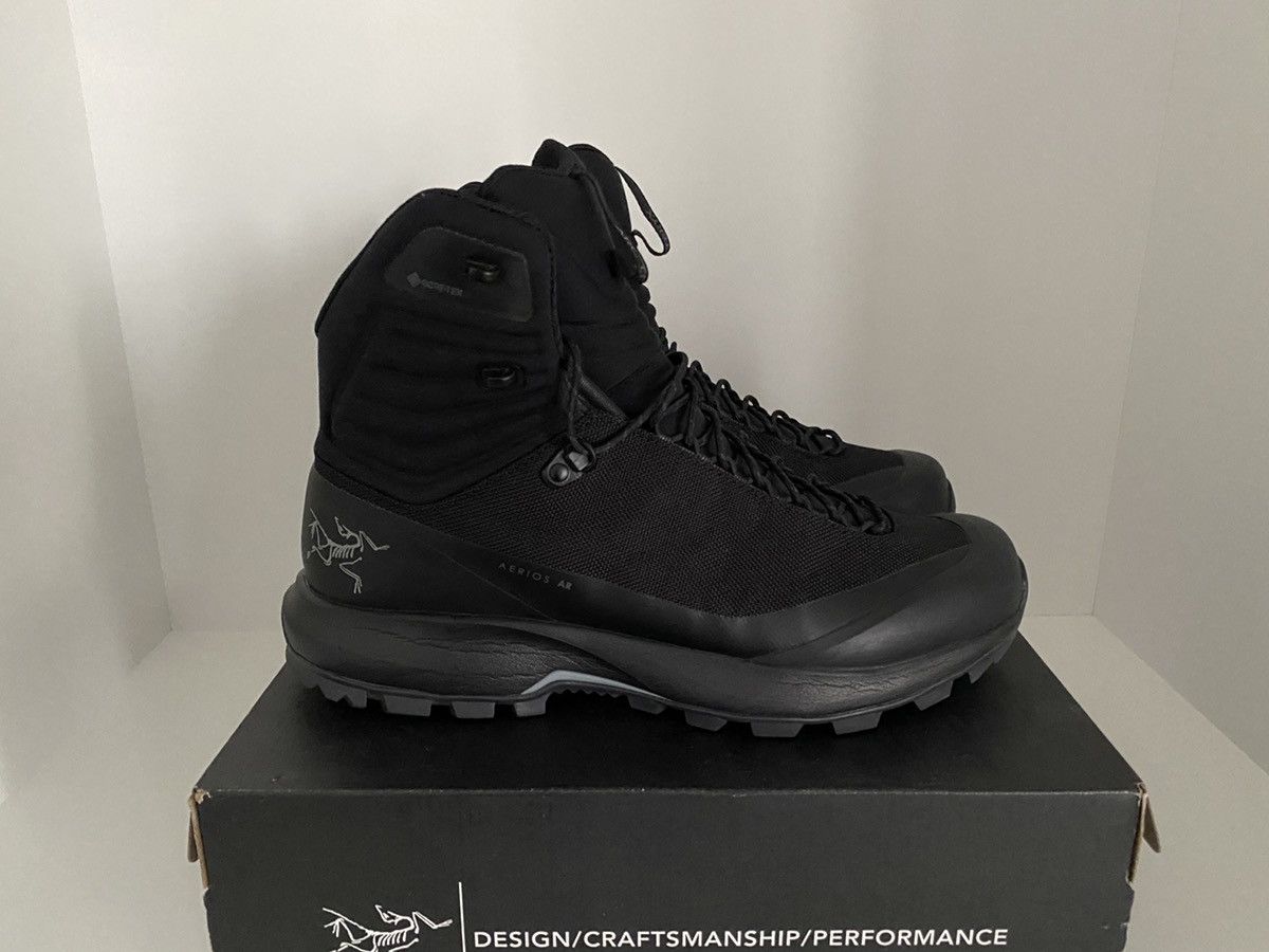 image of Arcteryx Aerios Ar Mid Gtx Shoes in Black, Men's (Size 11.5)