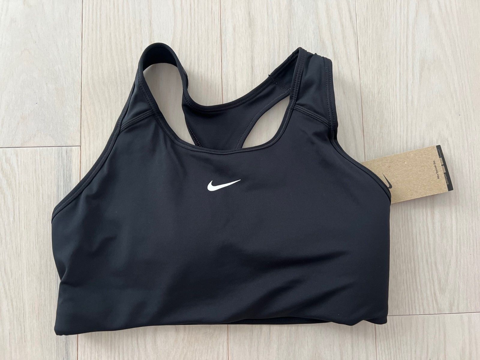 Nike Nike BV3636 Medium Support Training Sports Bra Black ( L ) Size L / US 10 / IT 46 - 5 Thumbnail