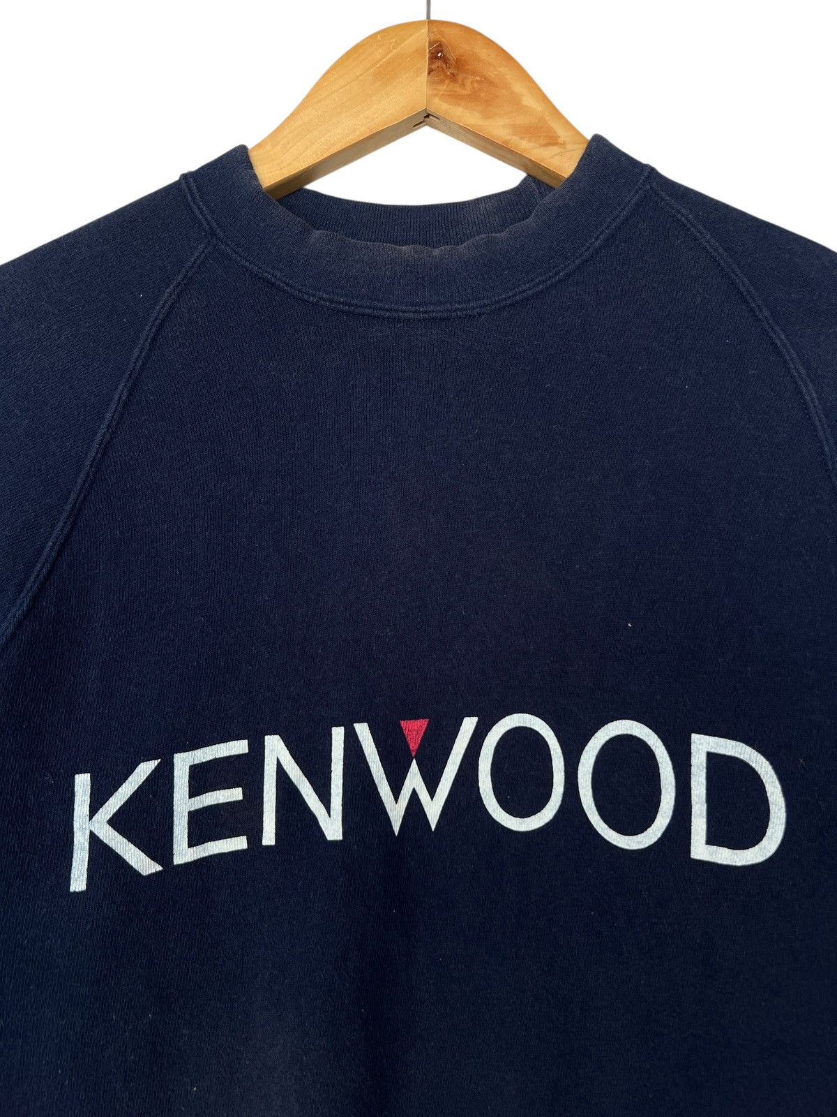 Vintage Vintage 90s Kenwood Spellout Racing Sweatshirt Size US S / EU 44-46 / 1 - 2 Thumbnail