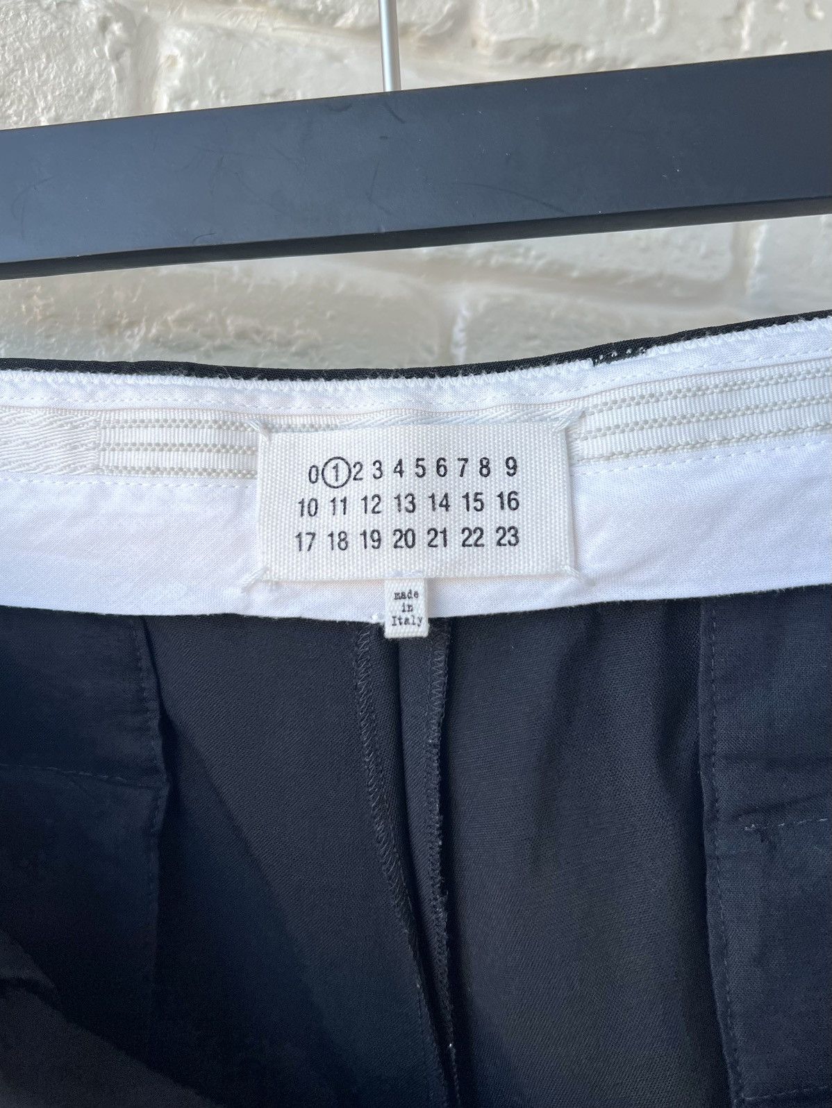 Maison Margiela Maison Martin Margiela Black Lana Wool Pants Trousers Size 28" / US 6 / IT 42 - 4 Thumbnail