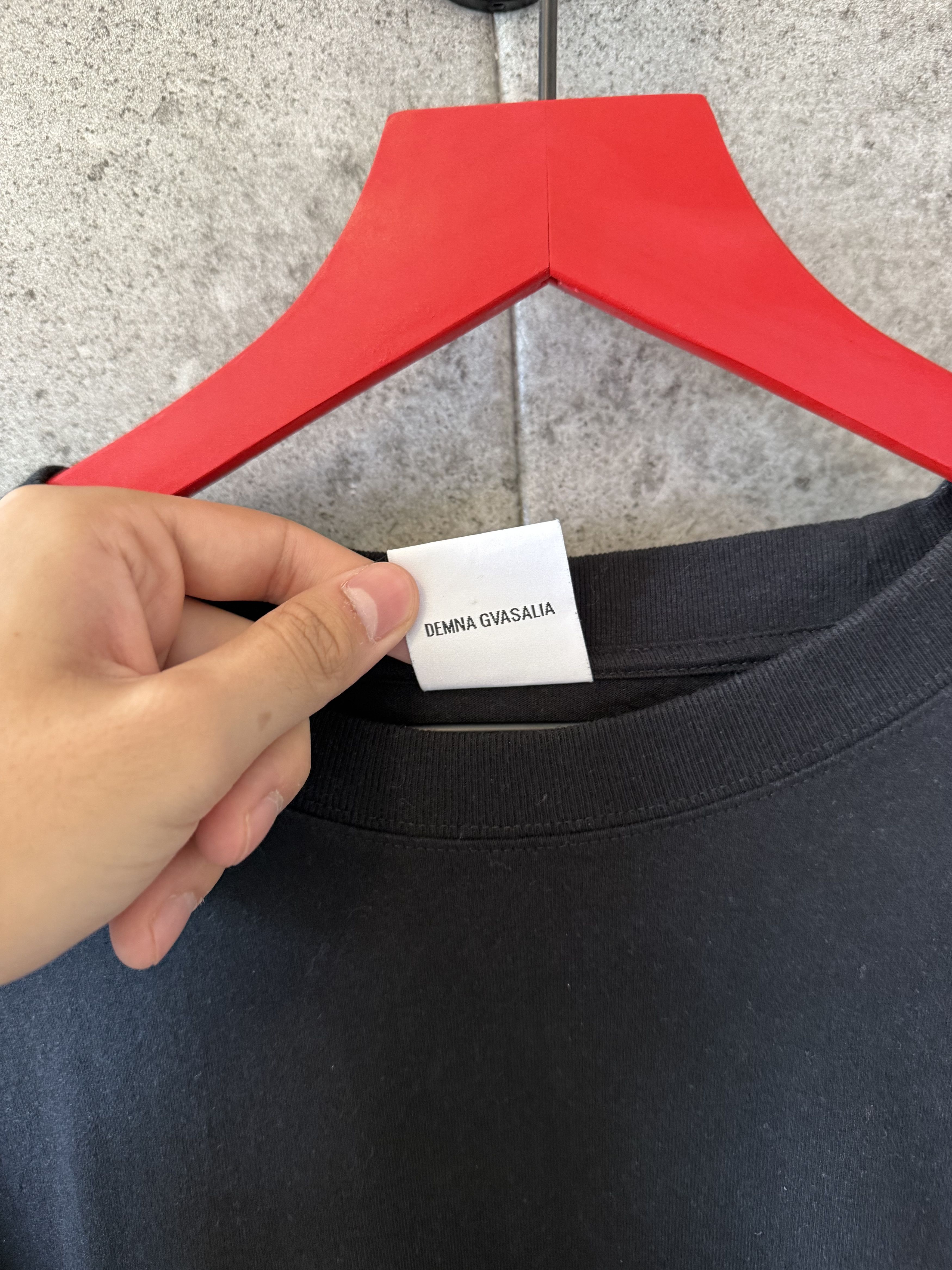 Vetements oversized for rent t shirt