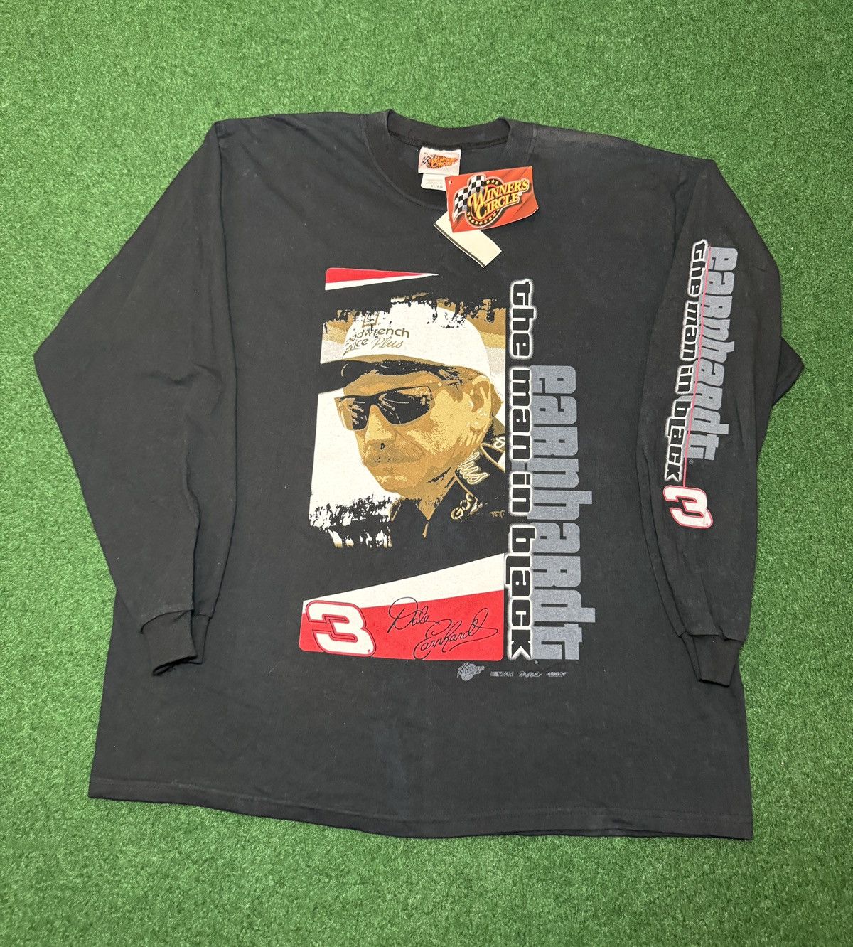 Vintage 90s Dale Earnhardt NWT Nascar Long Sleeve T Shirt