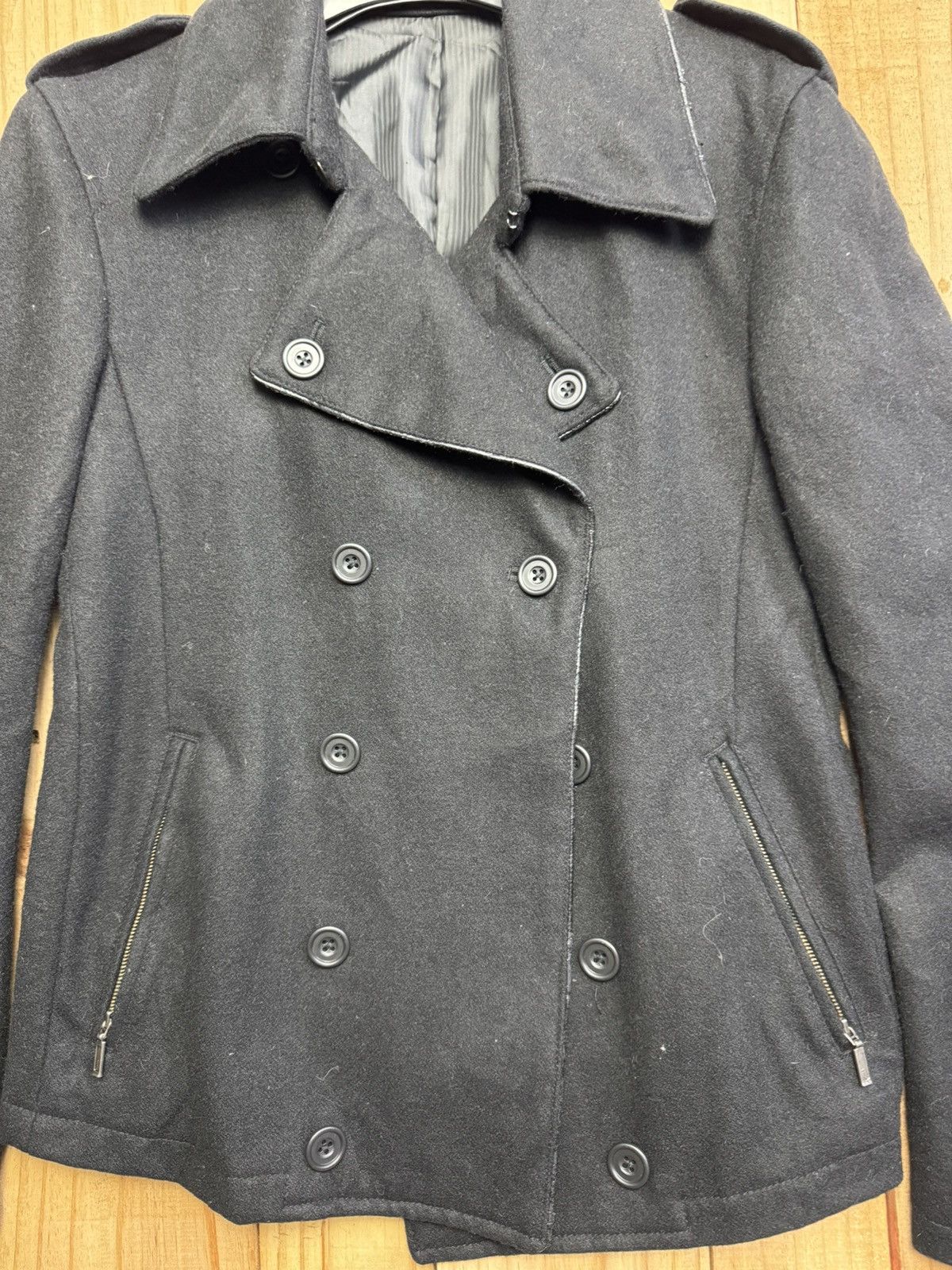 Tornado Mart × Vintage Tornado Mart Napoleon Double Breast Wool Jacket Size XL / US 12-14 / IT 48-50 - 2 Thumbnail