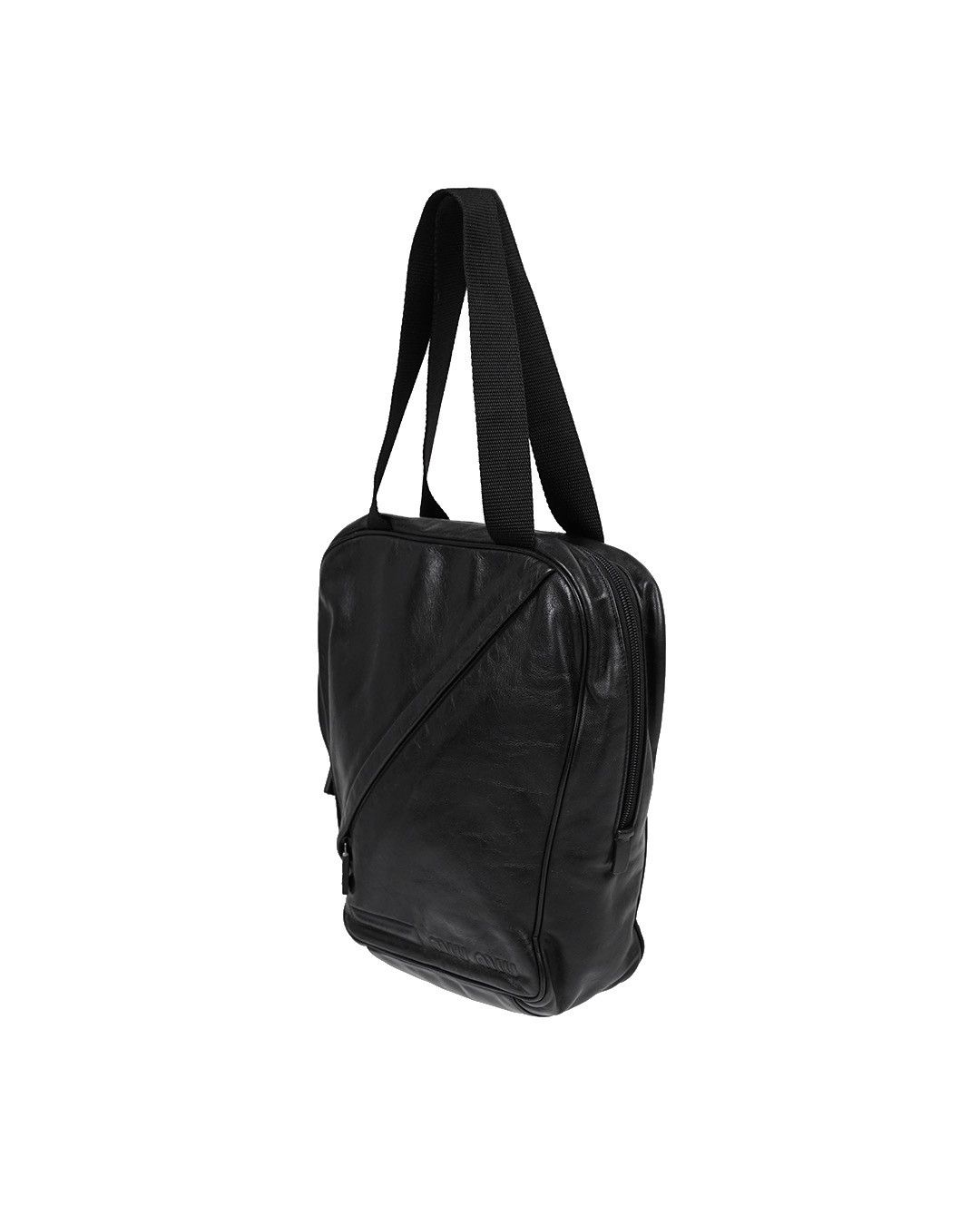 Miu Miu Miu Miu S/S2000 Black Leather Bowling Bag Size ONE SIZE - 3 Thumbnail