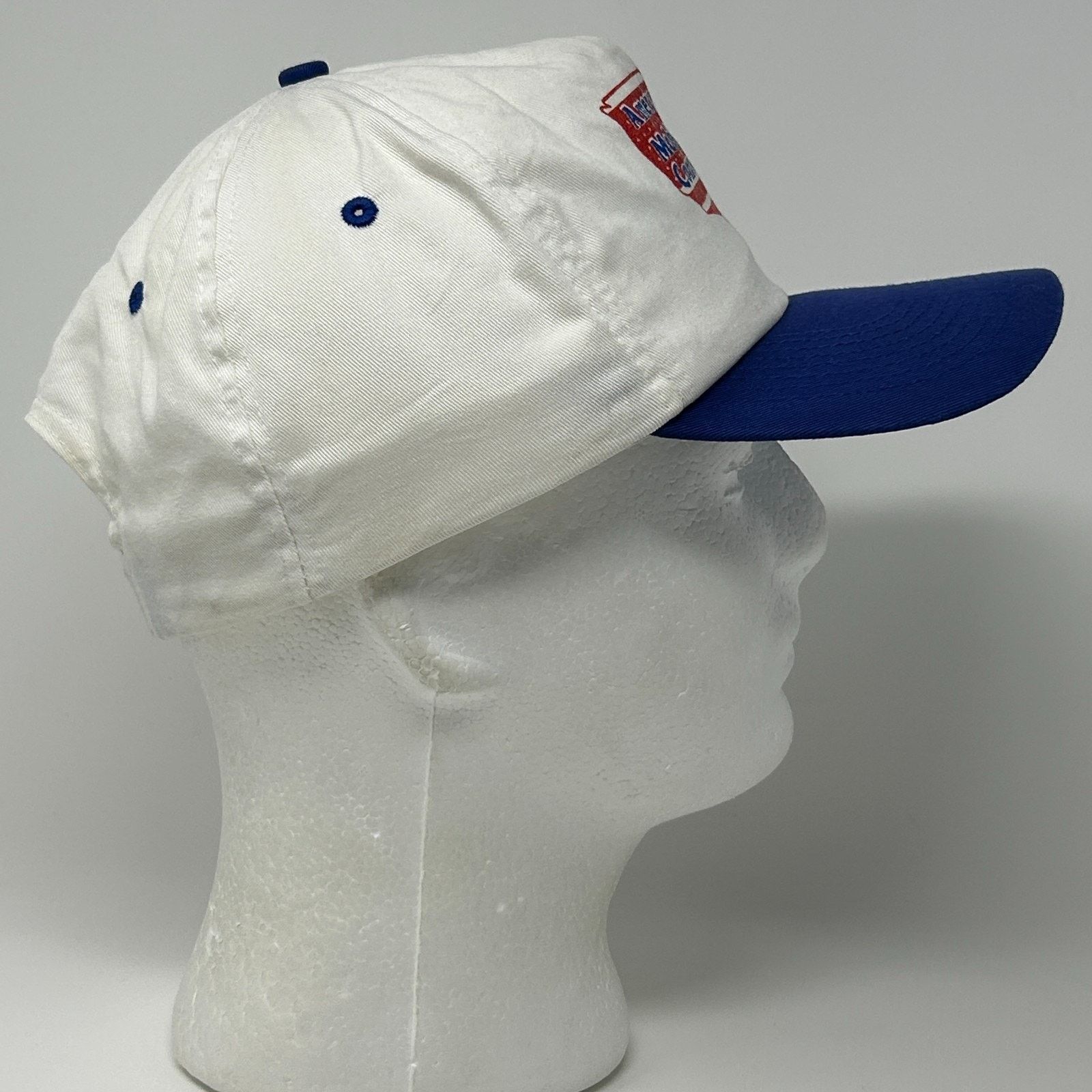 Vintage Vintage 90s American Mobile Concrete Hat Baseball Cap White Size ONE SIZE - 9 Thumbnail