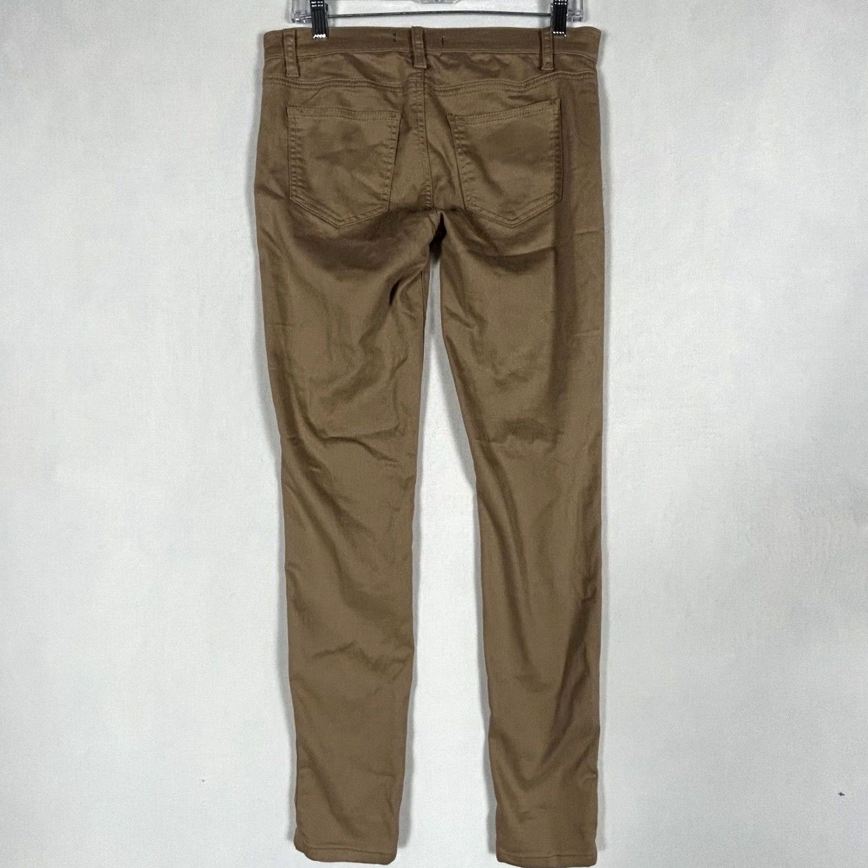 Forever 21 FOREVER 21 Pants Womens Size 28 Beige Tan Stretch Mid Rise Chino Skinny Size 28" / US 6 / IT 42 - 7 Thumbnail