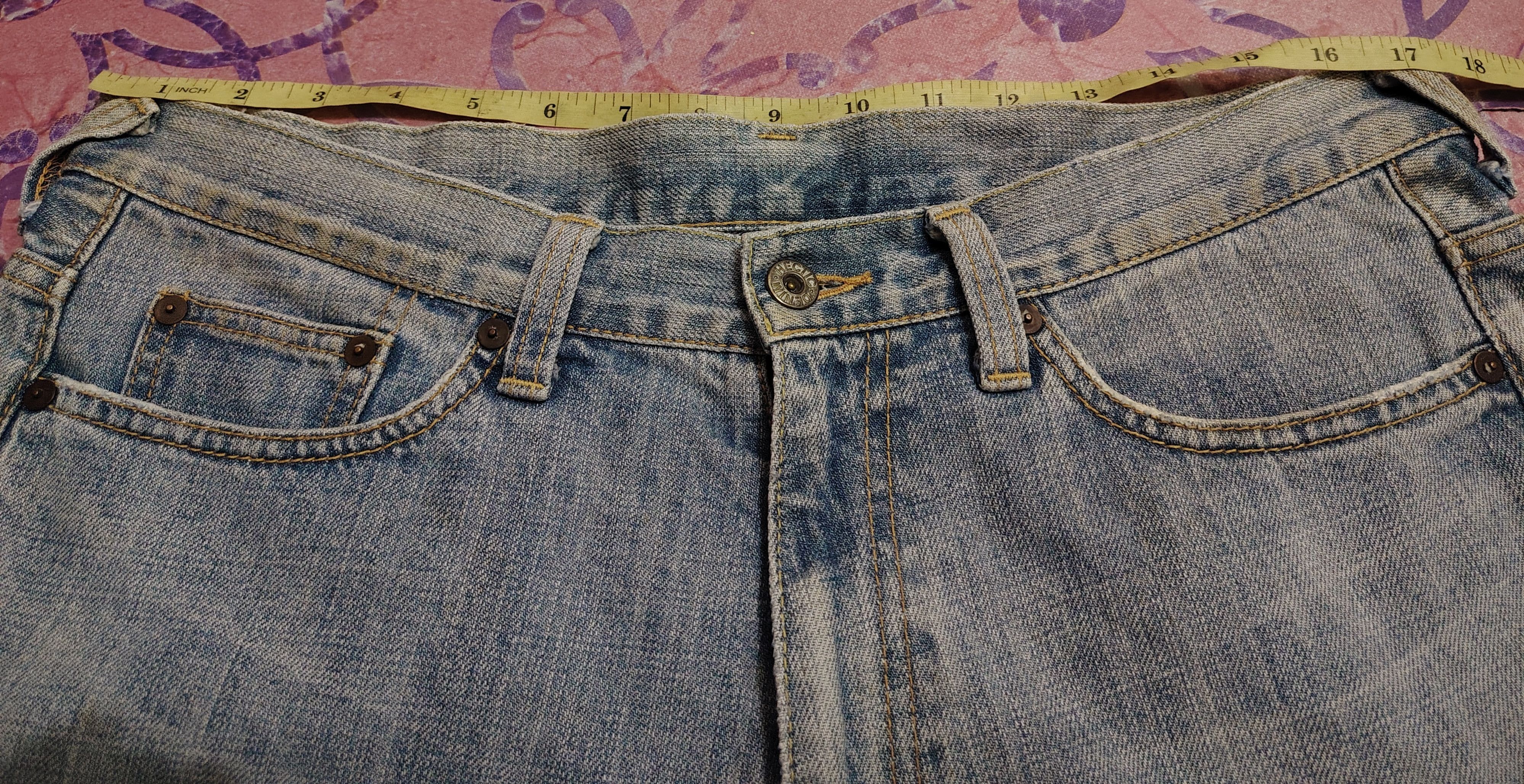 MasterPiece Vintage Japanese MASTERPIECE distressed denim Jeans Size US 34 / EU 50 - 15 Thumbnail