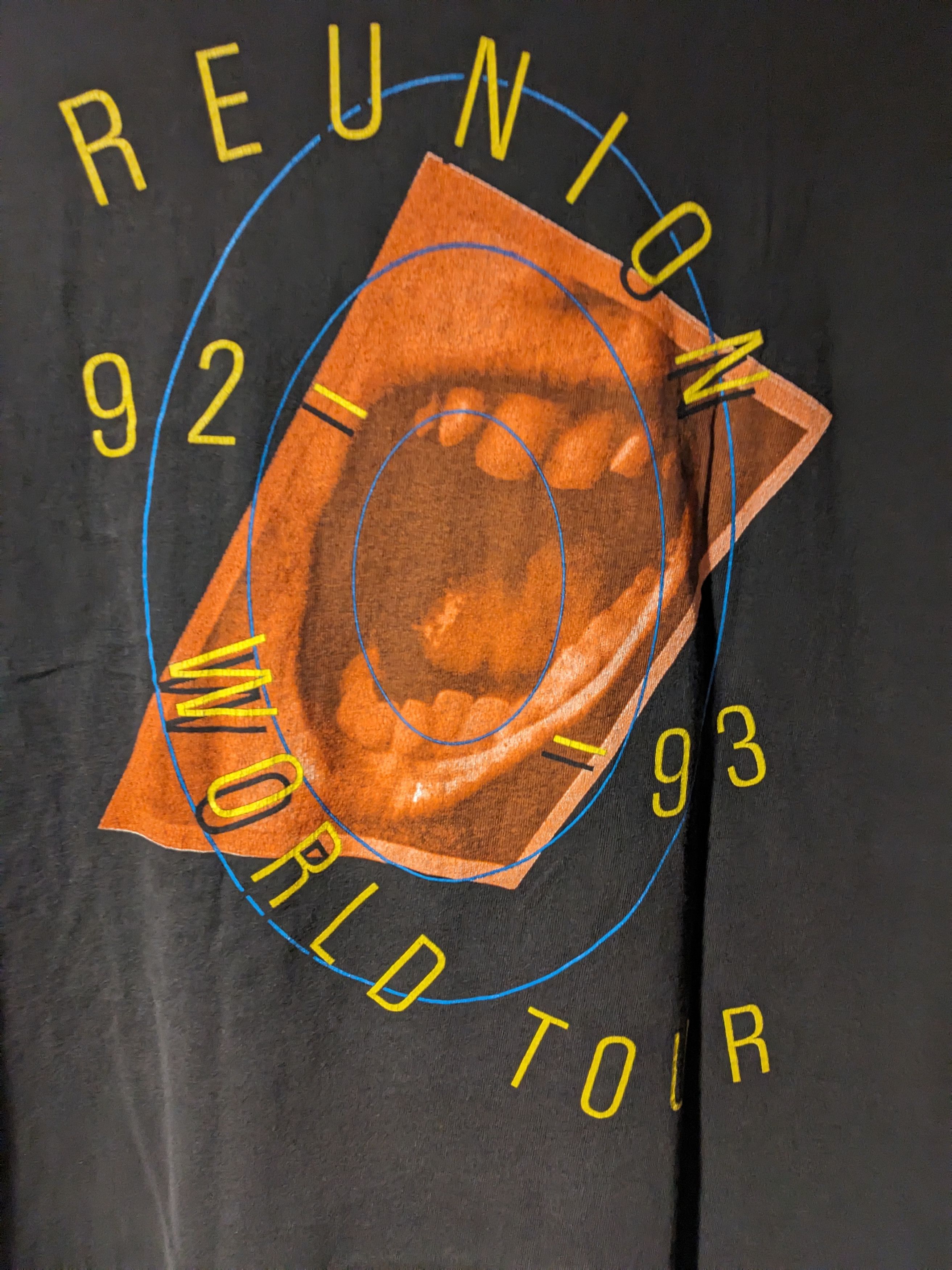 Band Tees × Vintage Vintage 1992 Foreigners Reunion World Tour X-Large T-Shirt Size US XL / EU 56 / 4 - 7 Thumbnail