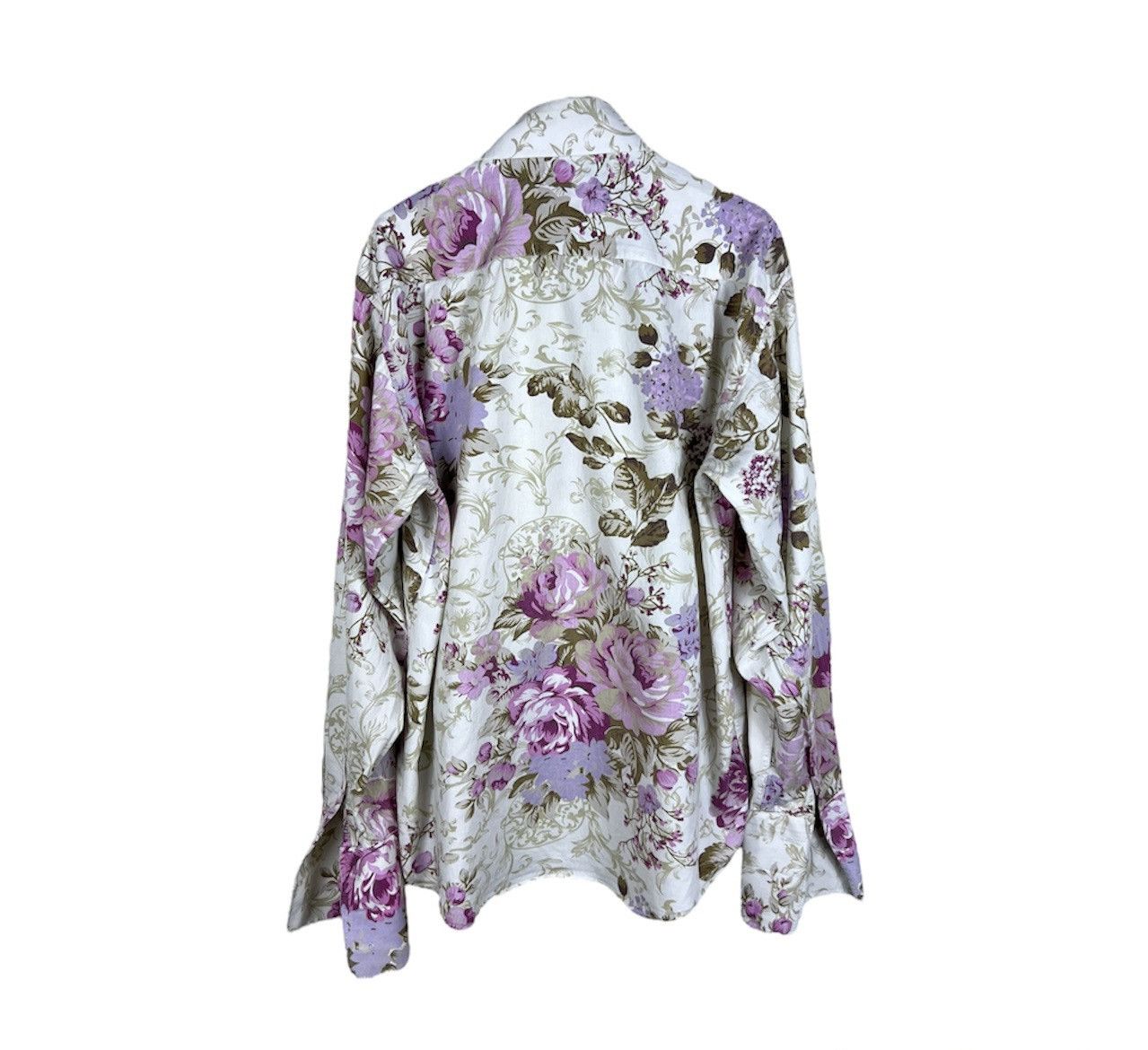 Paul Smith Vintage Paul Smith floral full print shirt designer pocket Size US L / EU 52-54 / 3 - 2 Thumbnail