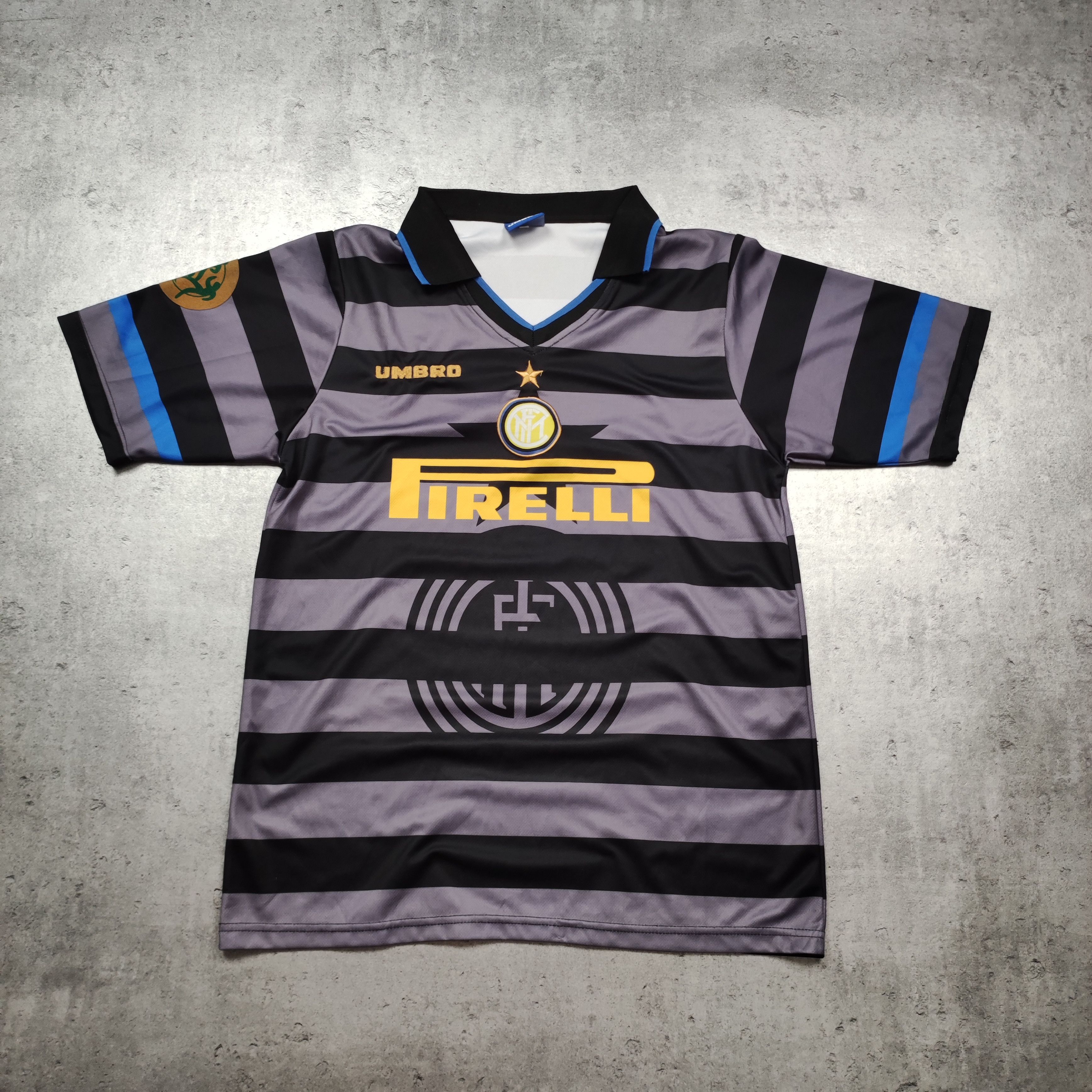Vintage Vintage Retro 1997/98 Third Inter Milan Football Jersey Size US M / EU 48-50 / 2 - 2 Thumbnail