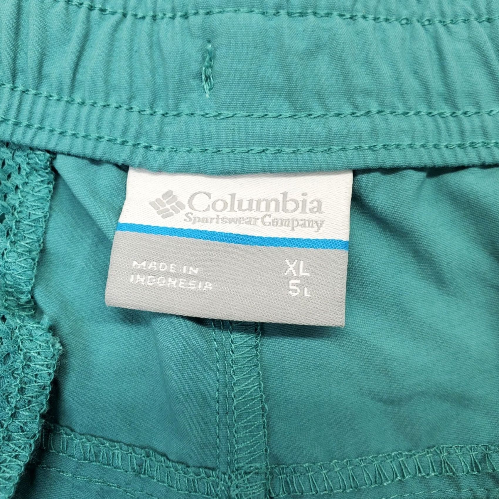 Vintage Columbia Womens XL Blue Sandy River Shorts Court Omni Shield Swim Bottom Sea Omn i Shield Women Size 40" / US 18 - 5 Thumbnail