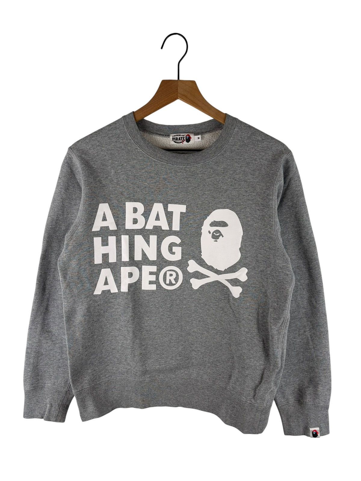 Bape Crossbones Logo Sweatshirt