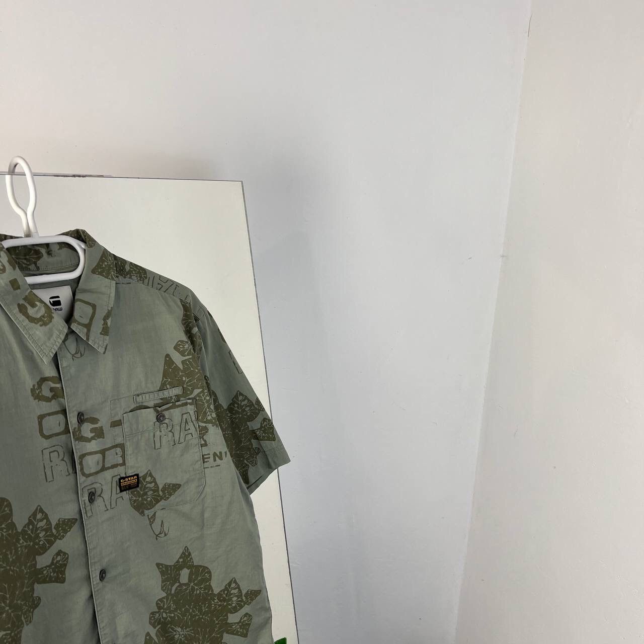 G-Star G Star Raw Shirt Button Up Y2K Style Pixel Japanese Size US S / EU 44-46 / 1 - 2 Thumbnail