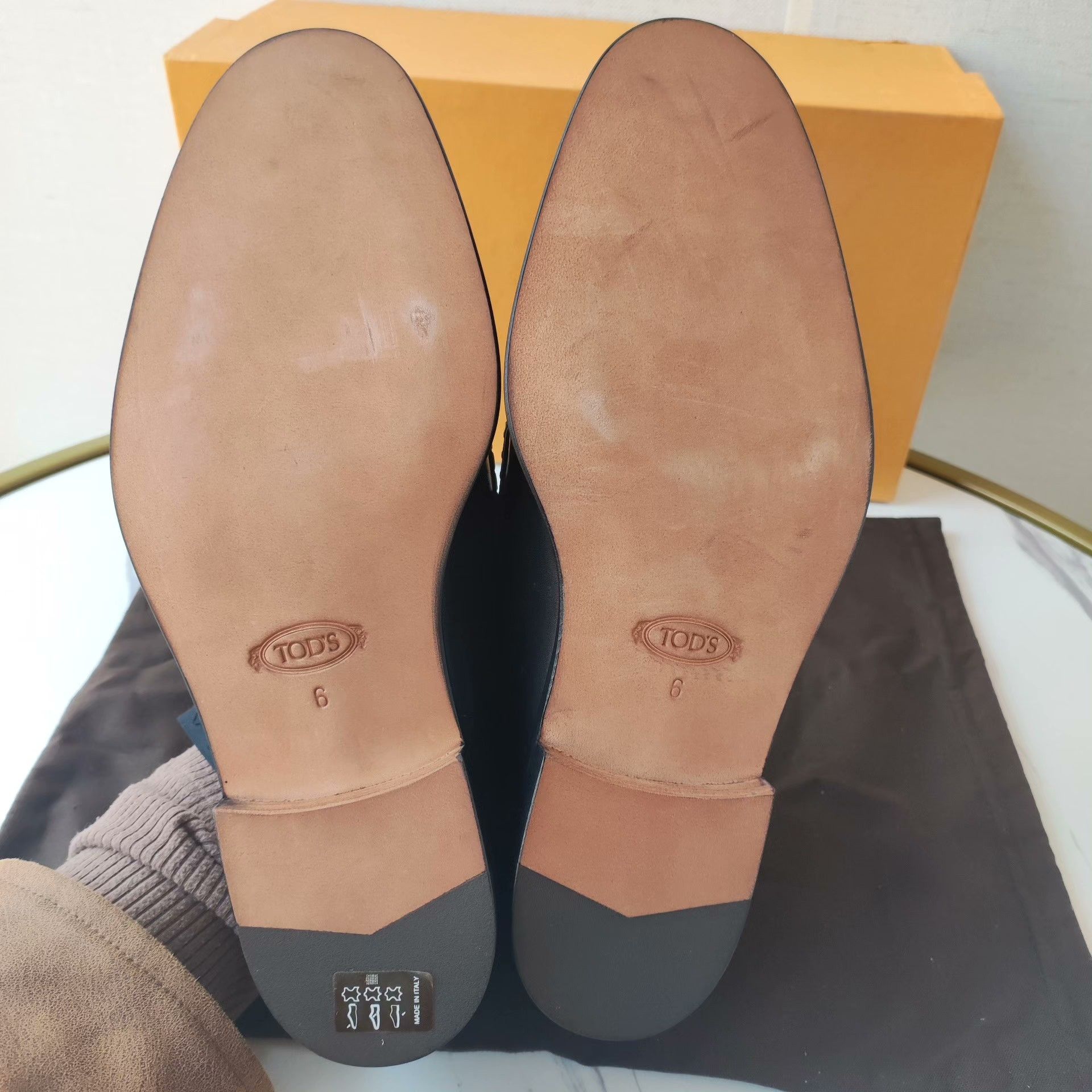 Tod's Tod's Leather Penny Loafers Black Size US 7 / EU 40 - 5 Thumbnail