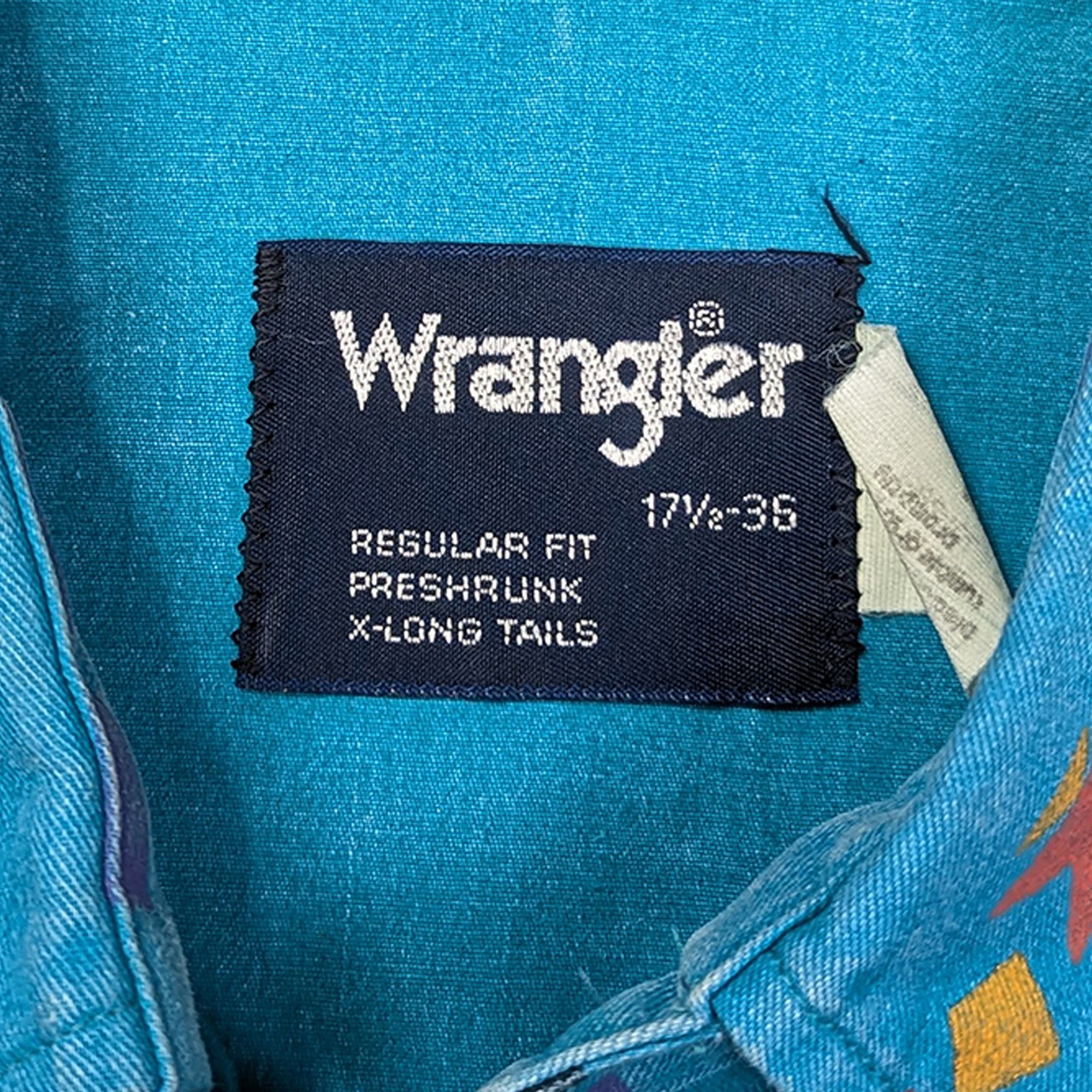 Wrangler Wrangler Brushpopper Western Work Shirt Size US L / EU 52-54 / 3 - 5 Thumbnail