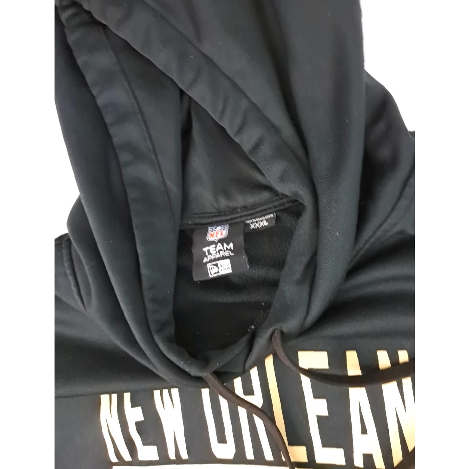 Vintage VINTAGE New Orleans Saints Football Combine Training Hooded Sweatshirt 3XL Black Size US XXL / EU 58 / 5 - 4 Thumbnail