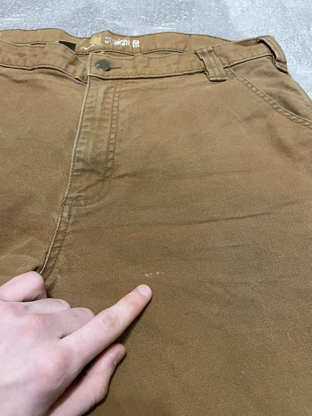 Carhartt Vintage Carhartt Carpenter Distressed Work Pants 38/34 Size US 38 / EU 54 - 19 Thumbnail