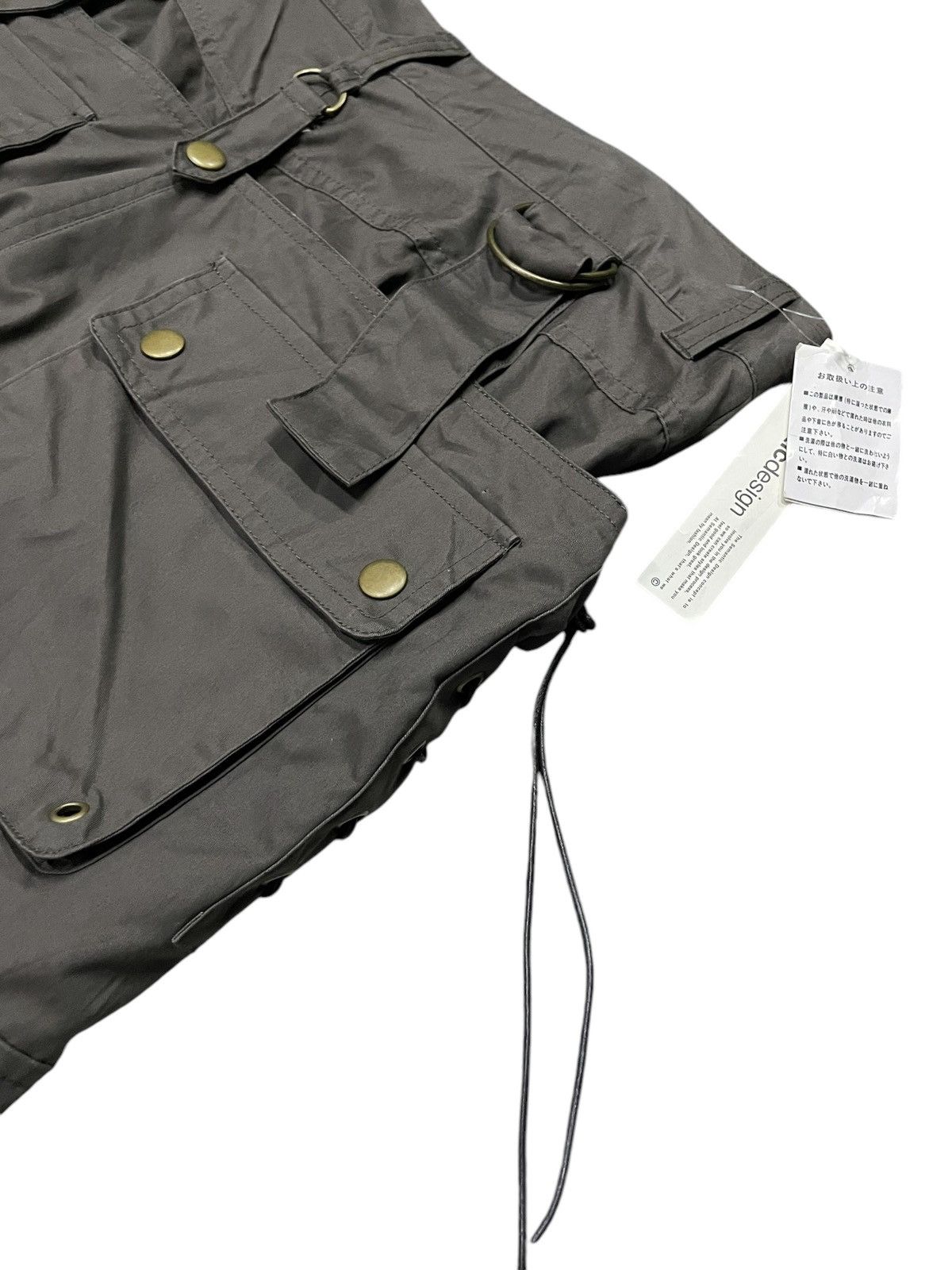 If Six Was Nine × Tornado Mart × semanticdesign NWT Semantic Design Laces Up Detachable Flare Pants Size US 32 / EU 48 - 20 Thumbnail