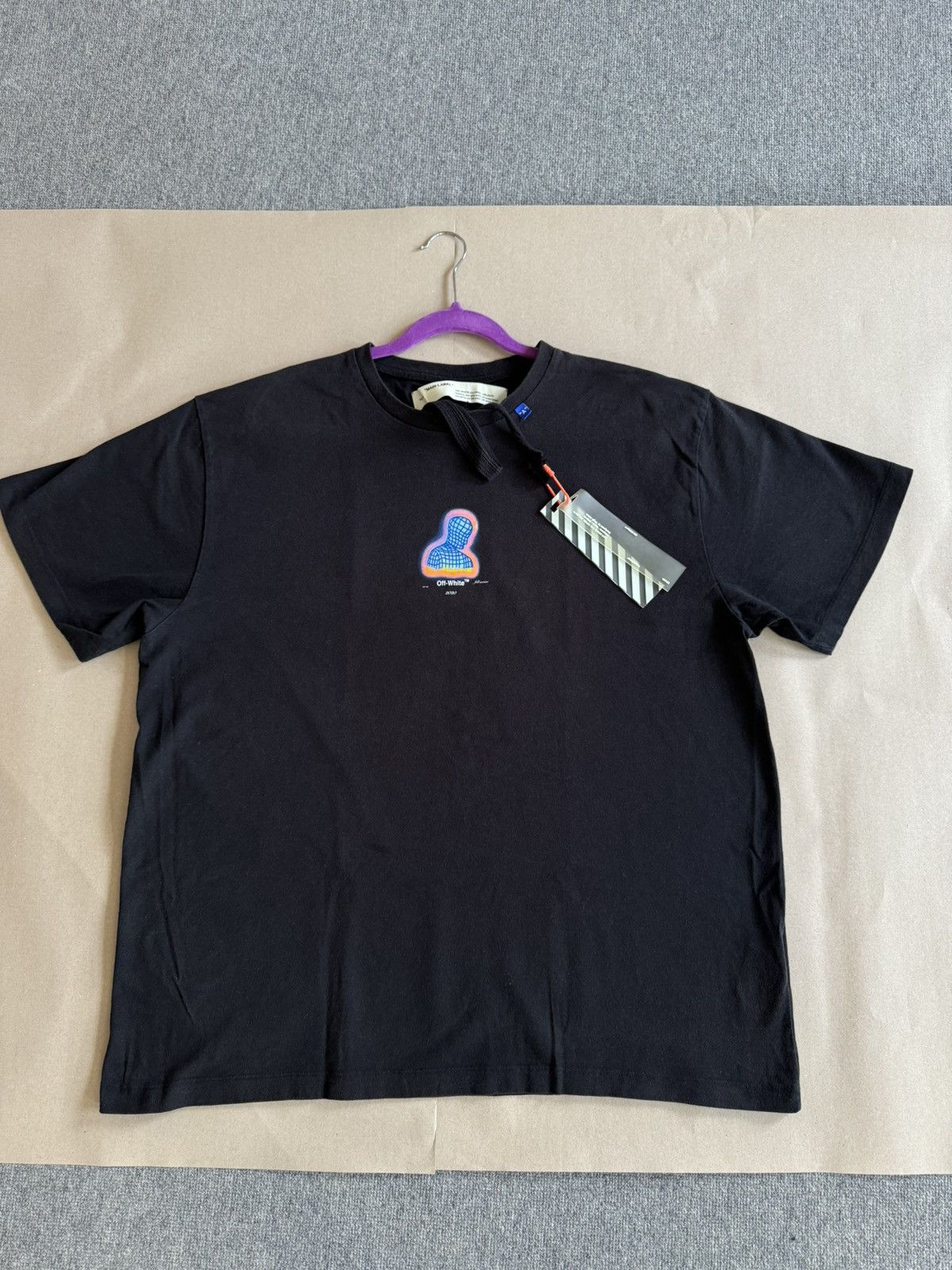 image of Off White Thermo Shirt F/w 20 in Black, Men's (Size Medium)