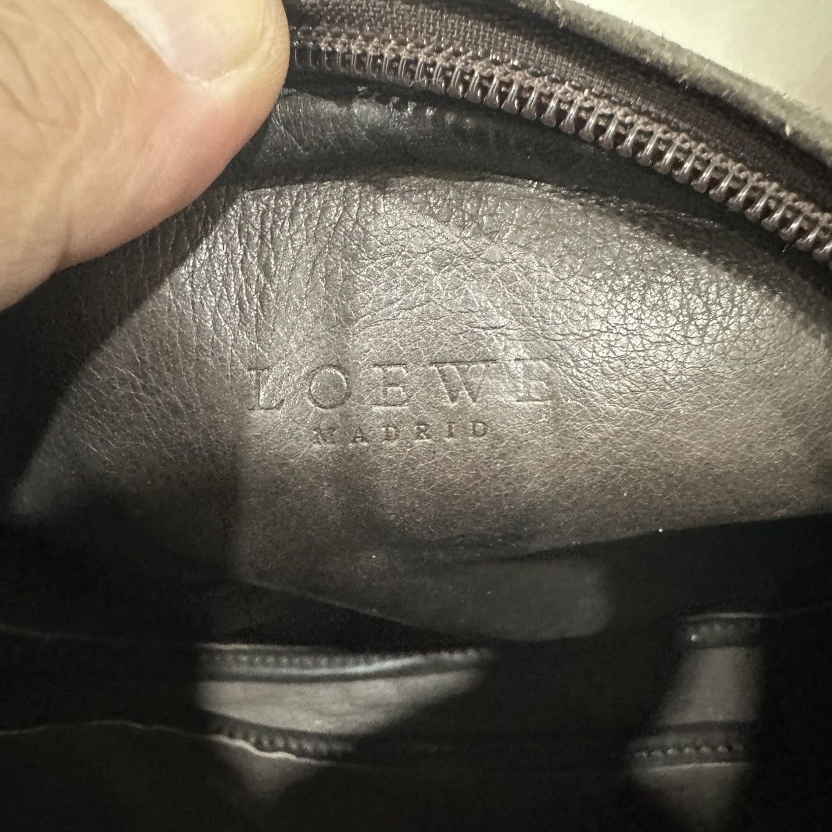Loewe ‼️YES‼️ VINTAGE LOEWE SUEDE LEATHER CROSSBODY SLING BAG Size ONE SIZE - 15 Thumbnail