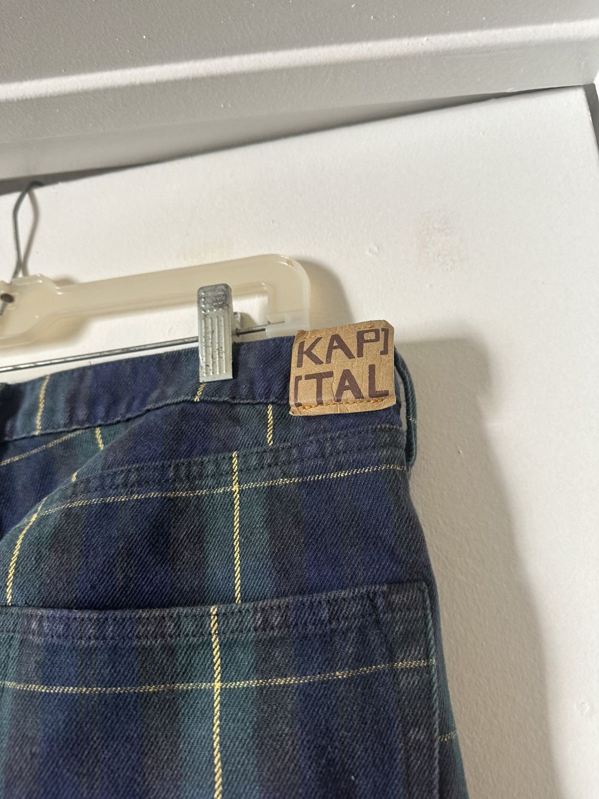 Kapital Kapital 11oz studded plaid pants Size US 38 / EU 54 - 4 Thumbnail