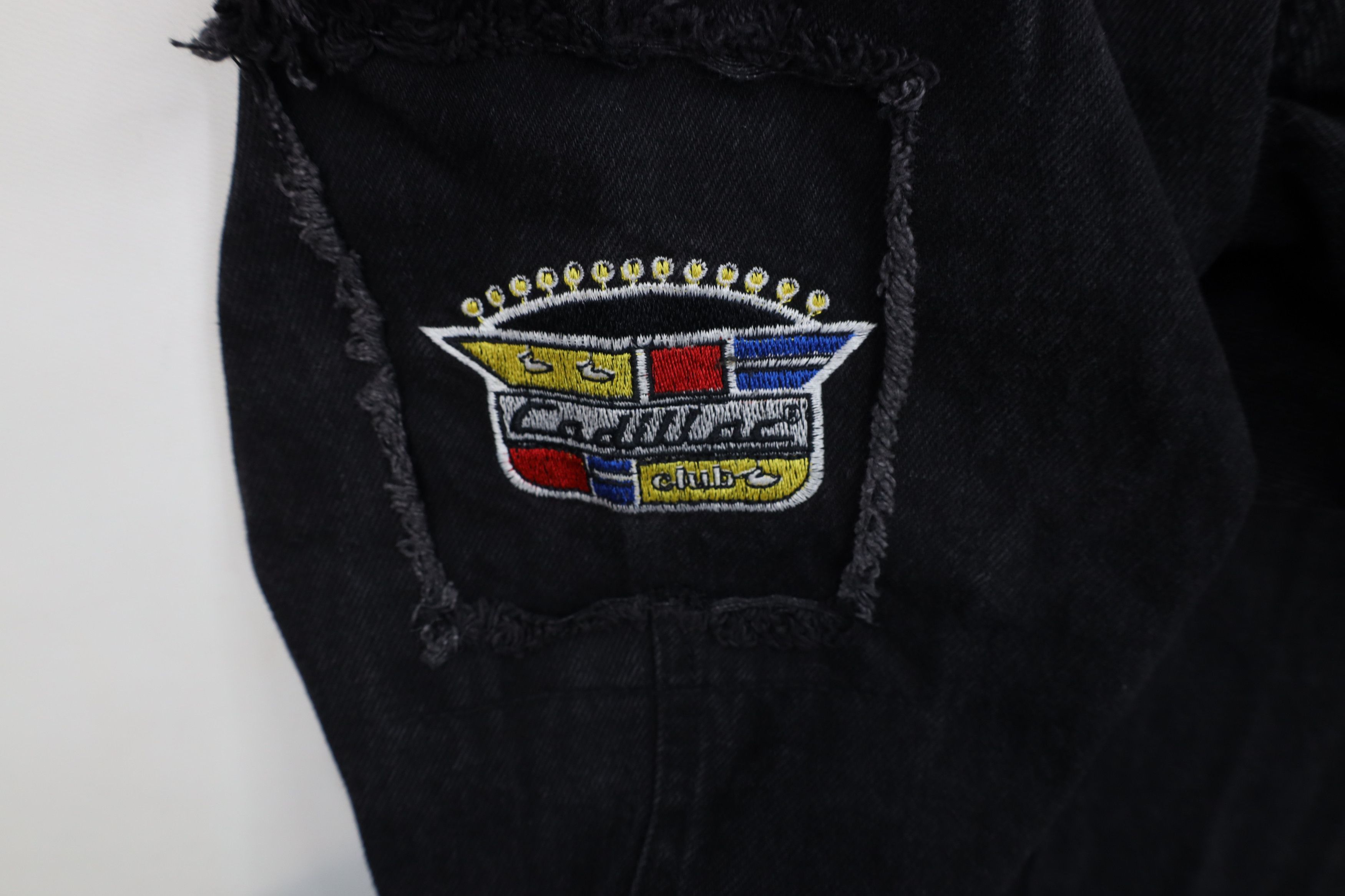 Cadillac Deadstock Vintage 80s 90s Cadillac Straight Leg Jeans USA Size US 29 - 6 Thumbnail