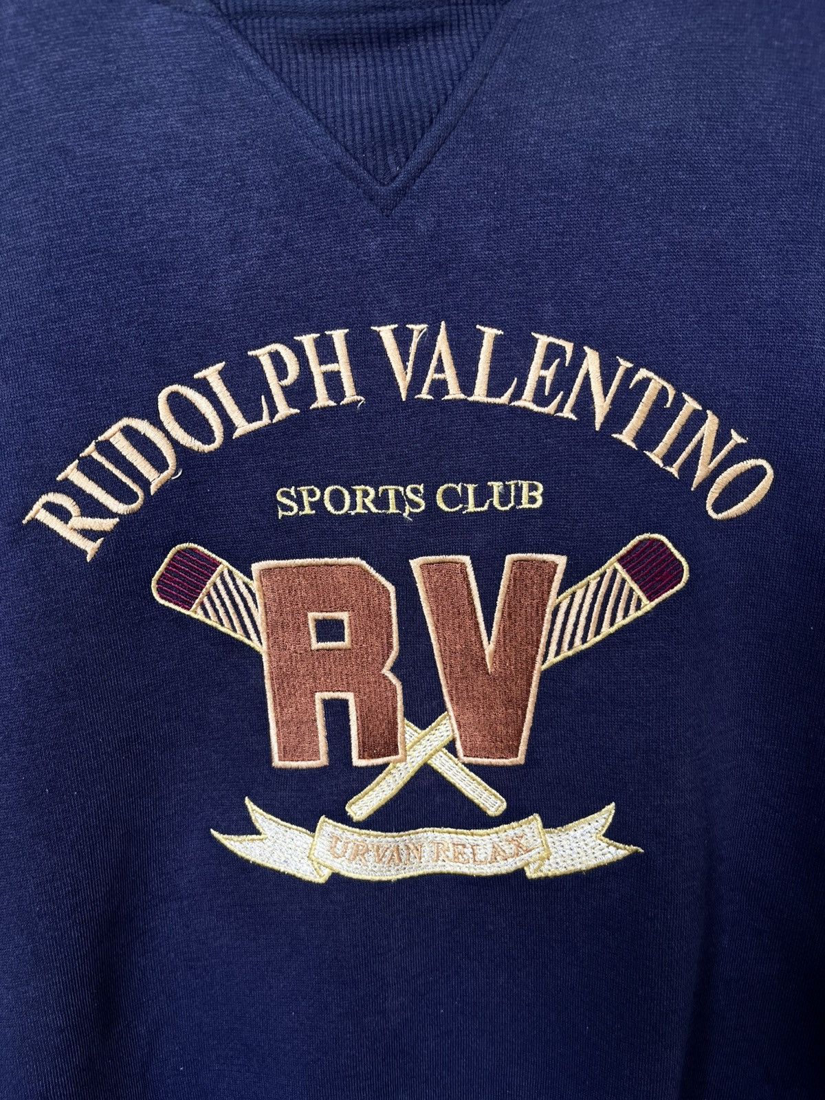 Vintage Vintage Rudolph Valentino Sweatshirt Size US L / EU 52-54 / 3 - 3 Thumbnail