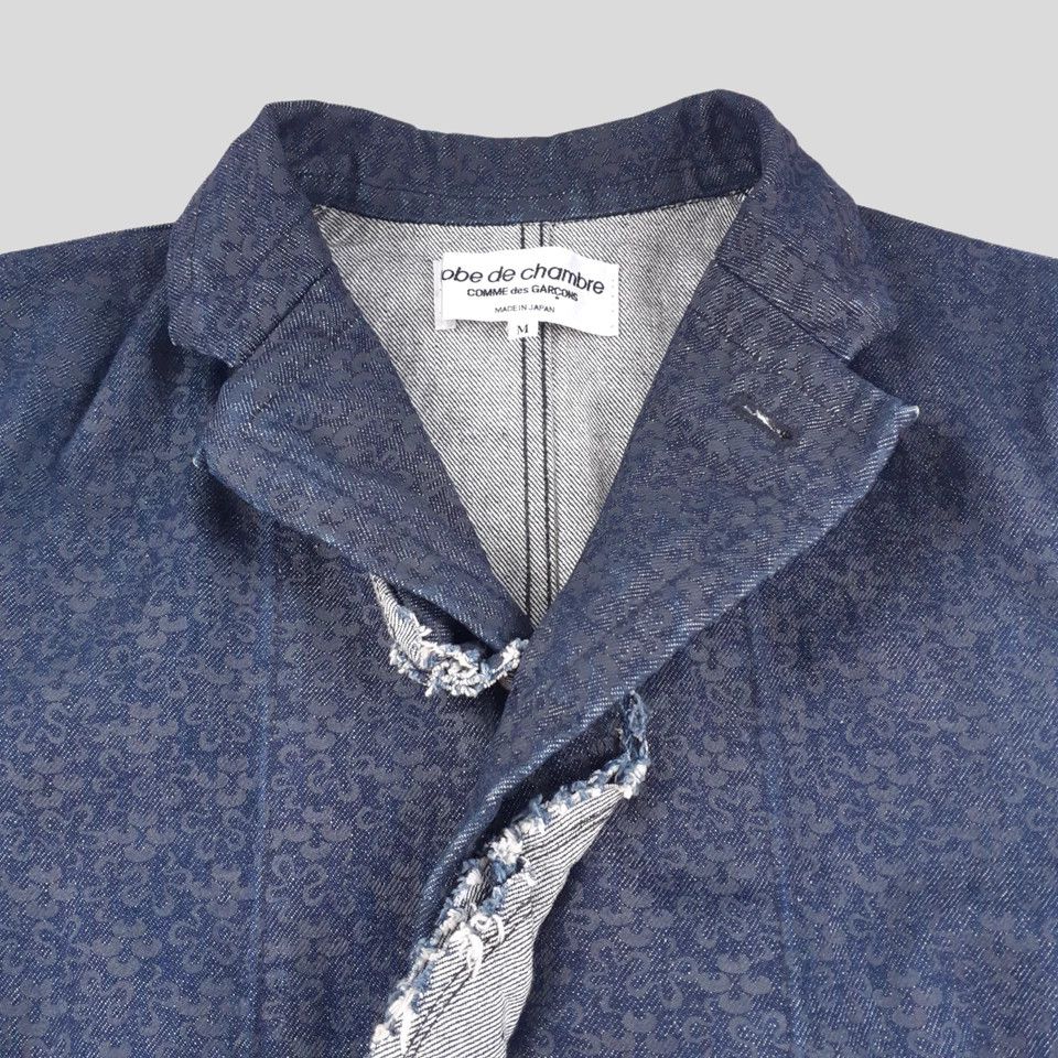 Comme des Garcons Robe De Chambre Comme Des Garcons 2001 Blue Denim Jacket Size M / US 6-8 / IT 42-44 - 3 Thumbnail