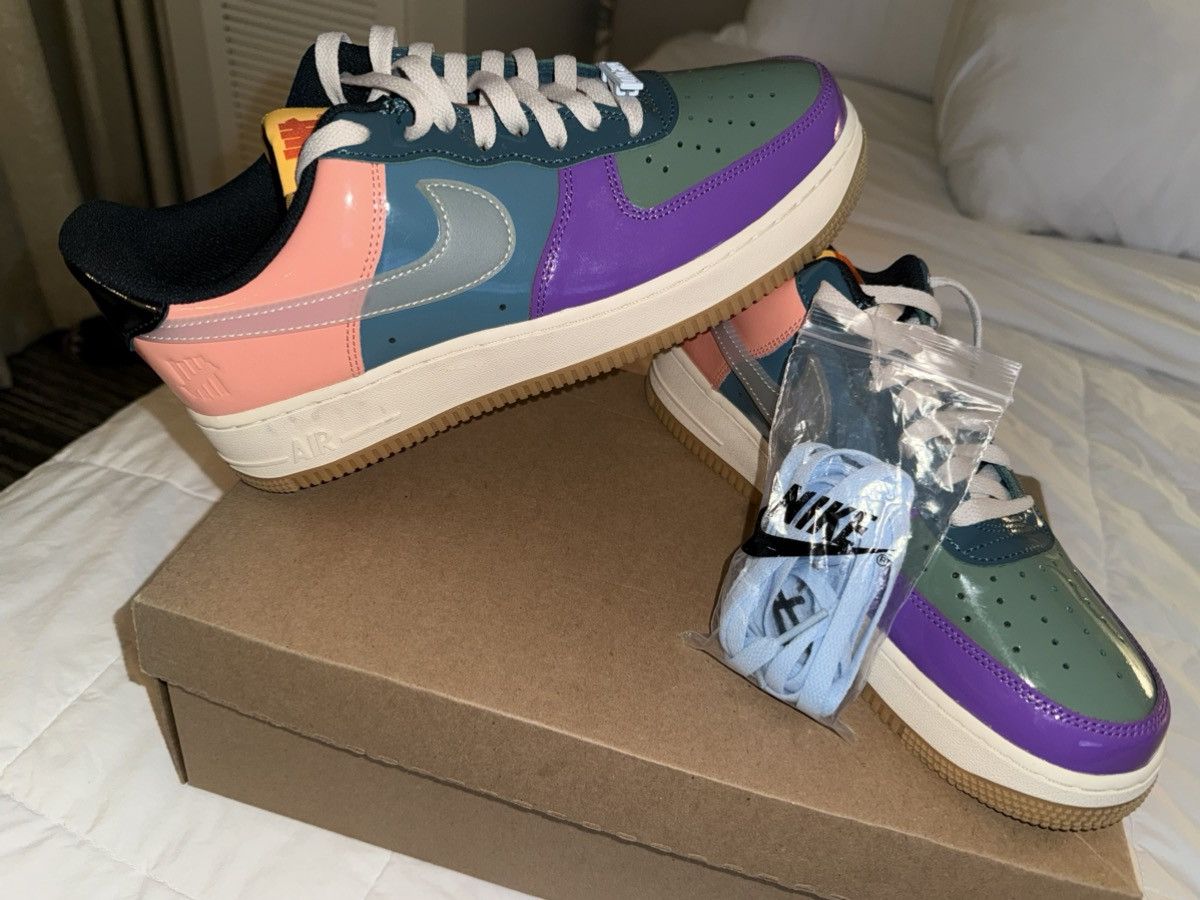 Nike × Undefeated Nike Undefeated Air Force 1 SP Celestine Blue, NEW! 9 men’s Size US 9 / EU 42 - 1 Thumbnail