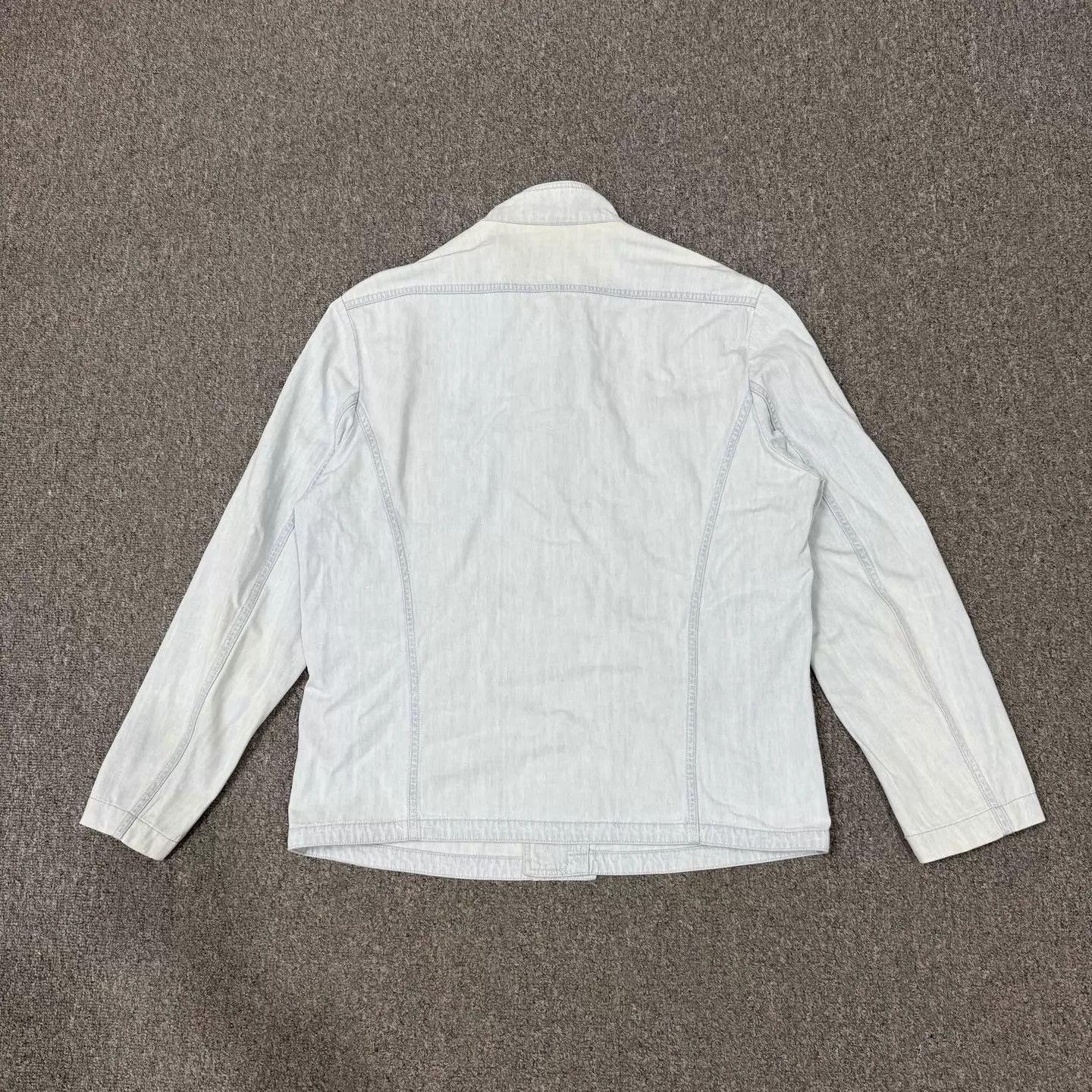 Louis Vuitton LV blue multi-pocket long-sleeve shirt-jacket 52 95 New Size US L / EU 52-54 / 3 - 2 Thumbnail
