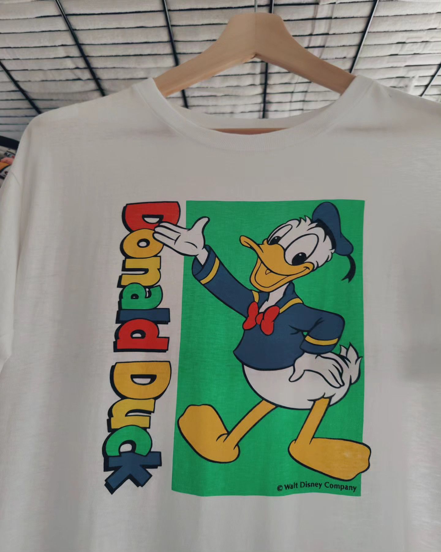 Disney × Vintage vintage 90s - Donald Duck Size US L / EU 52-54 / 3 - 3 Thumbnail