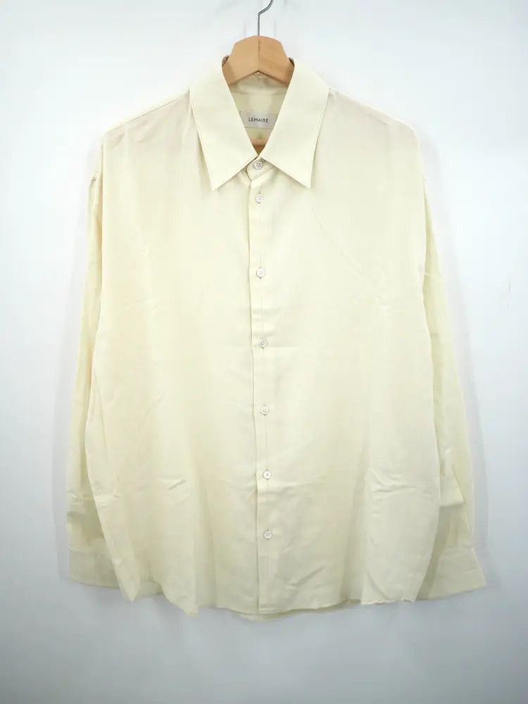 Lemaire Lemaire Lemaire Silk Relaxed Shirt-2506 Size US S / EU 44-46 / 1 - 1 Thumbnail