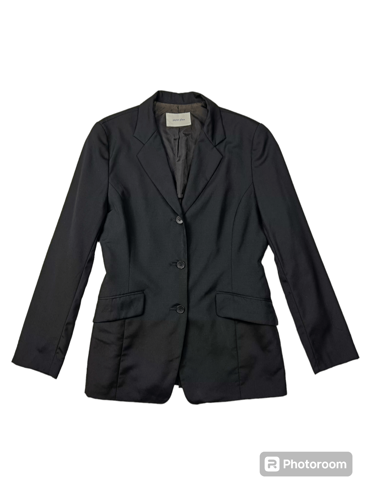 Japanese Brand Peyton Place Women Black Blazer Size M / US 6-8 / IT 42-44 - 5 Thumbnail